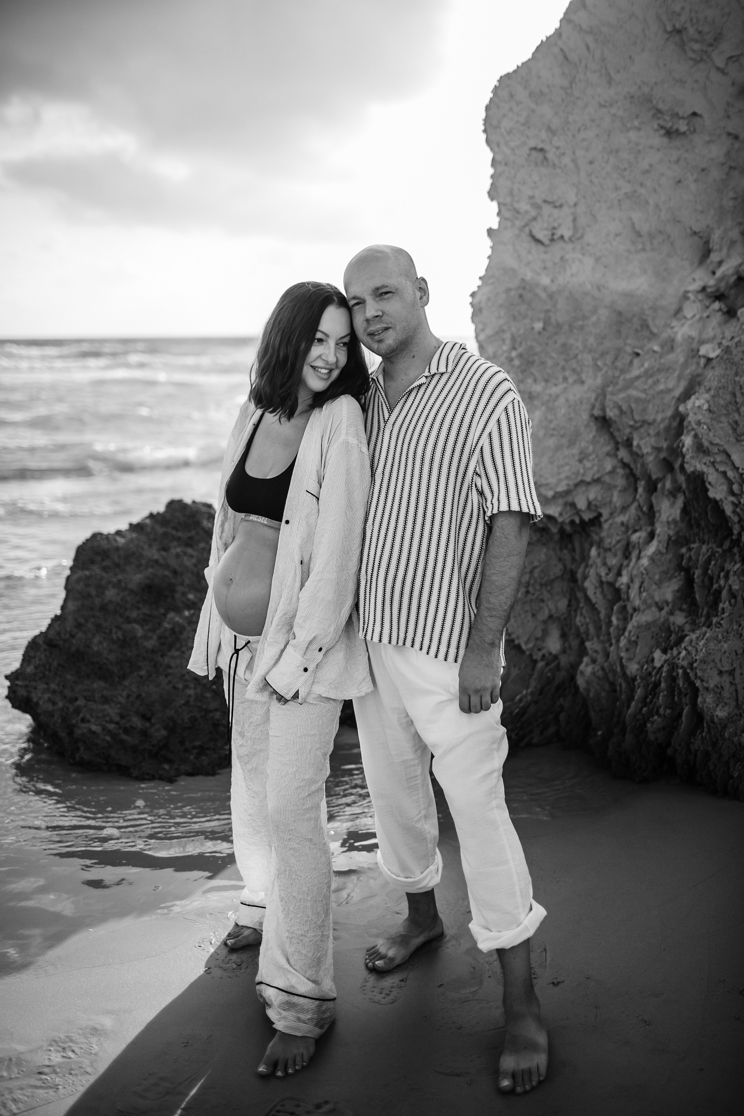Katya & Fil Givat Olga. Family photographer in Israel