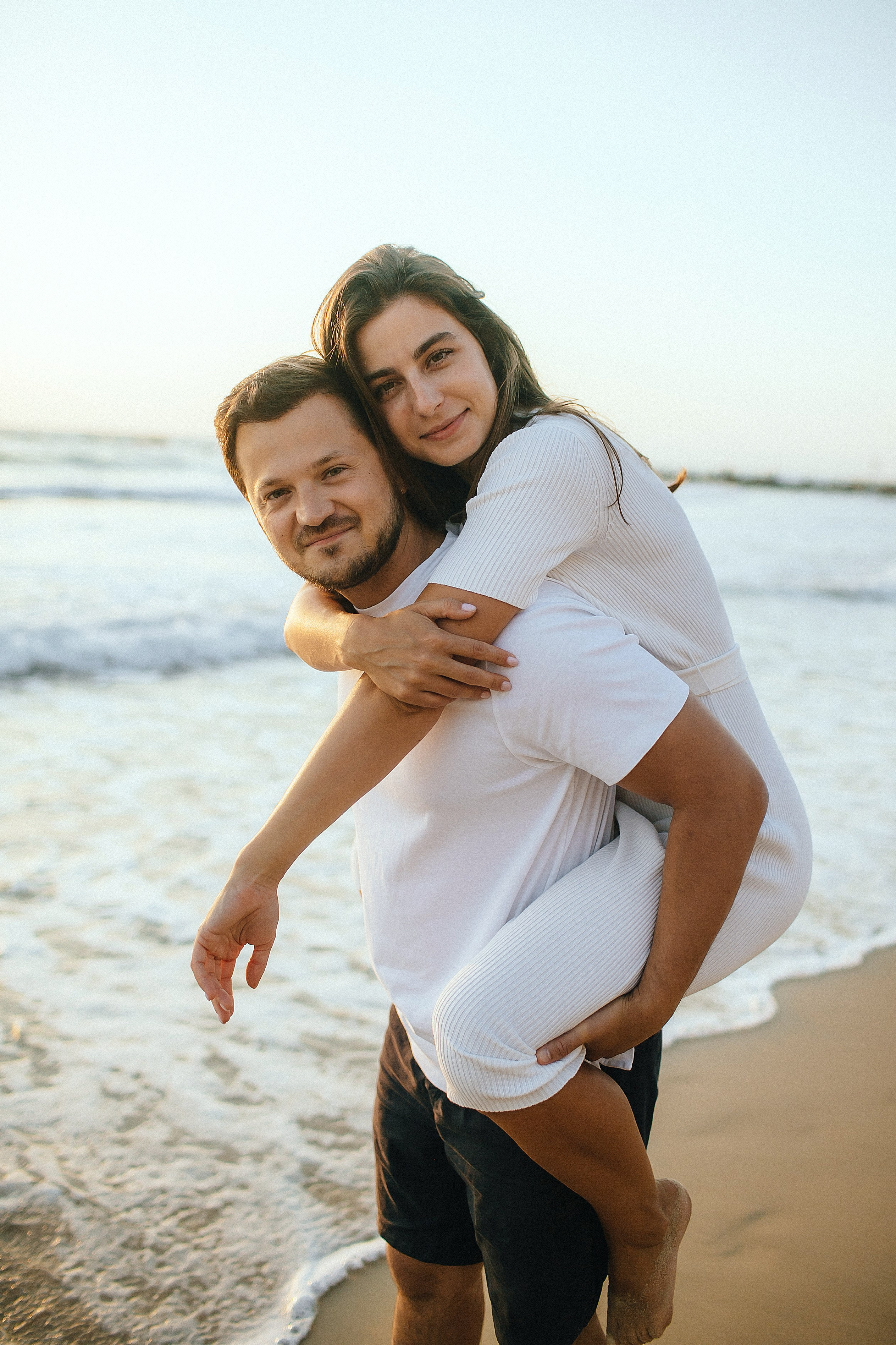 Bat Yam beach. Family photographer in Israel