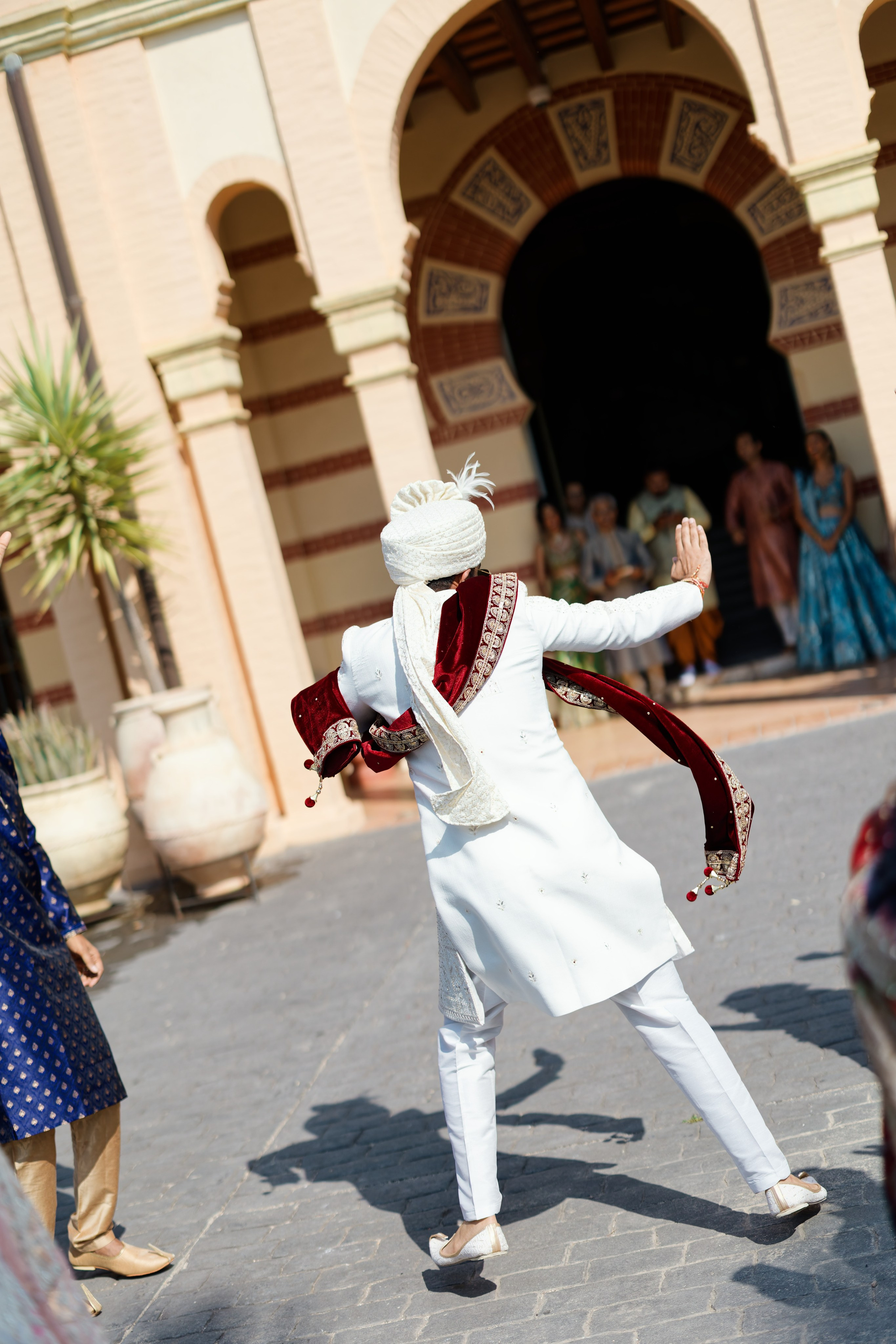 Indian wedding at Gran Villa Rosa, Barcelona