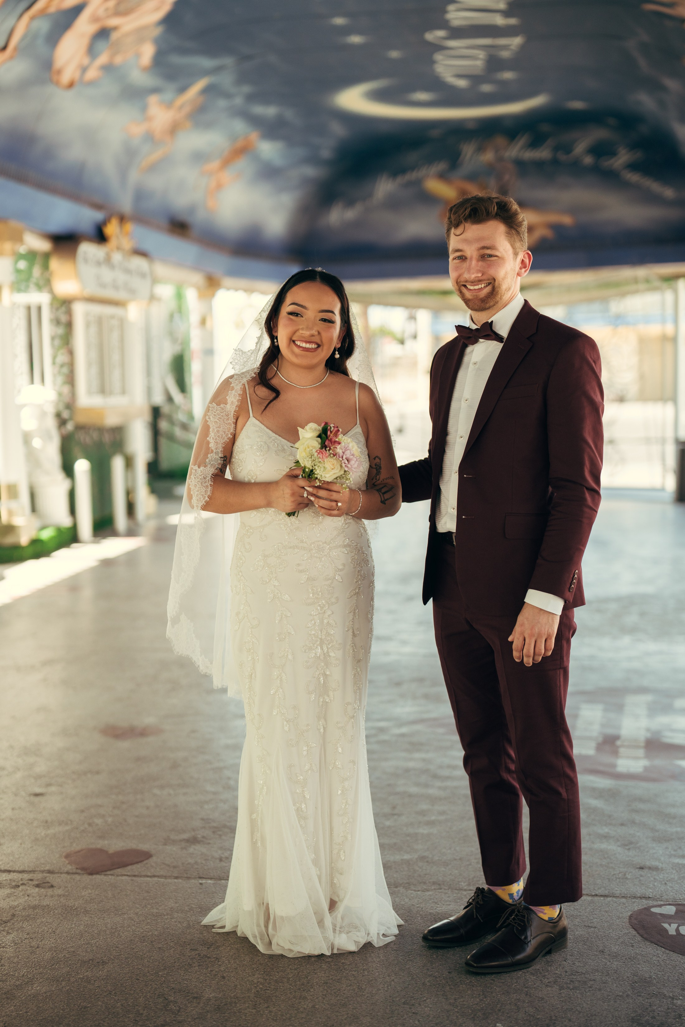 Justin&Sheyla. Wedding & elopement photographer Viktoriya Kravtsov. Las Vegas