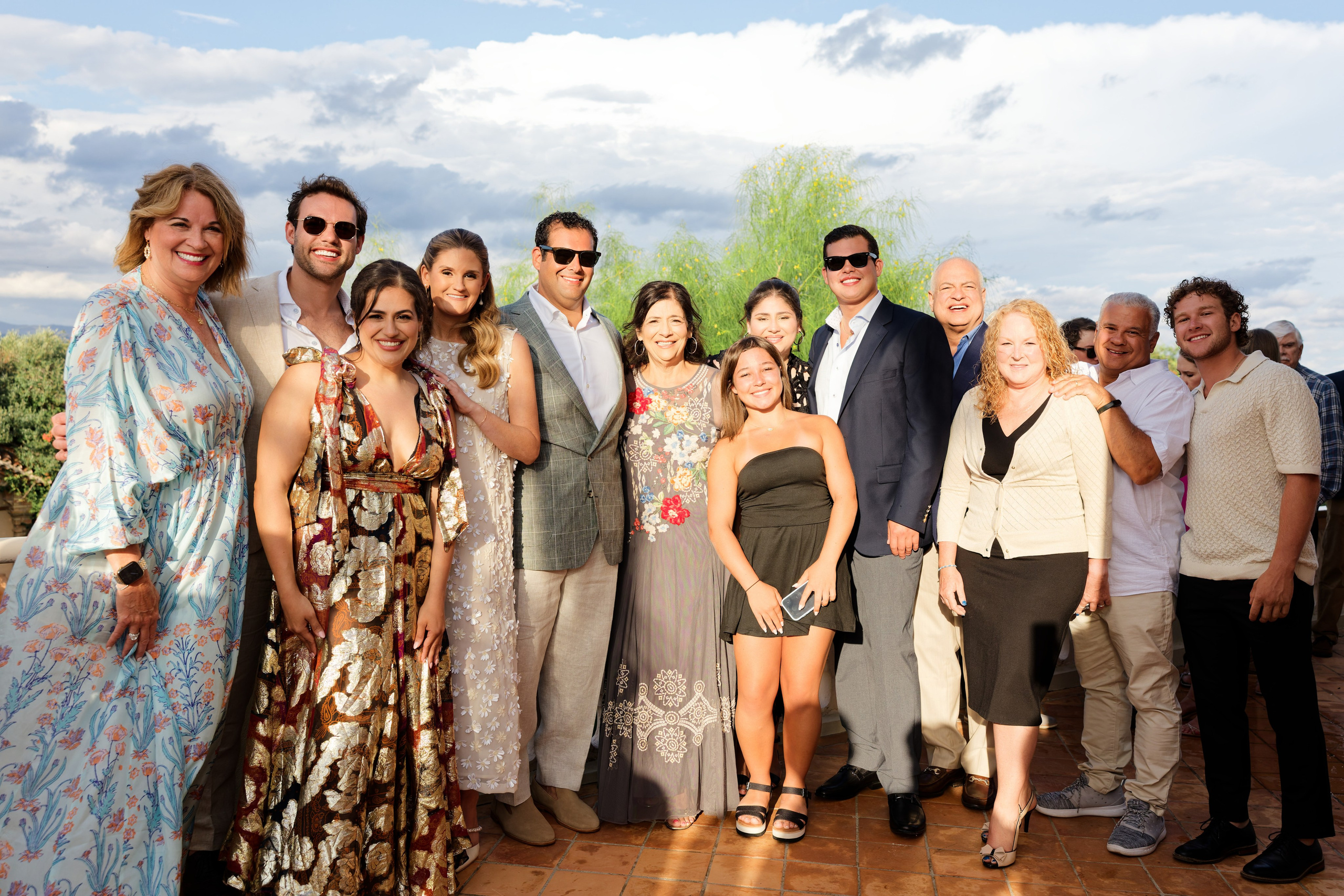 Welcome dinner of Gracie & Joe at Gran Villa Rosa