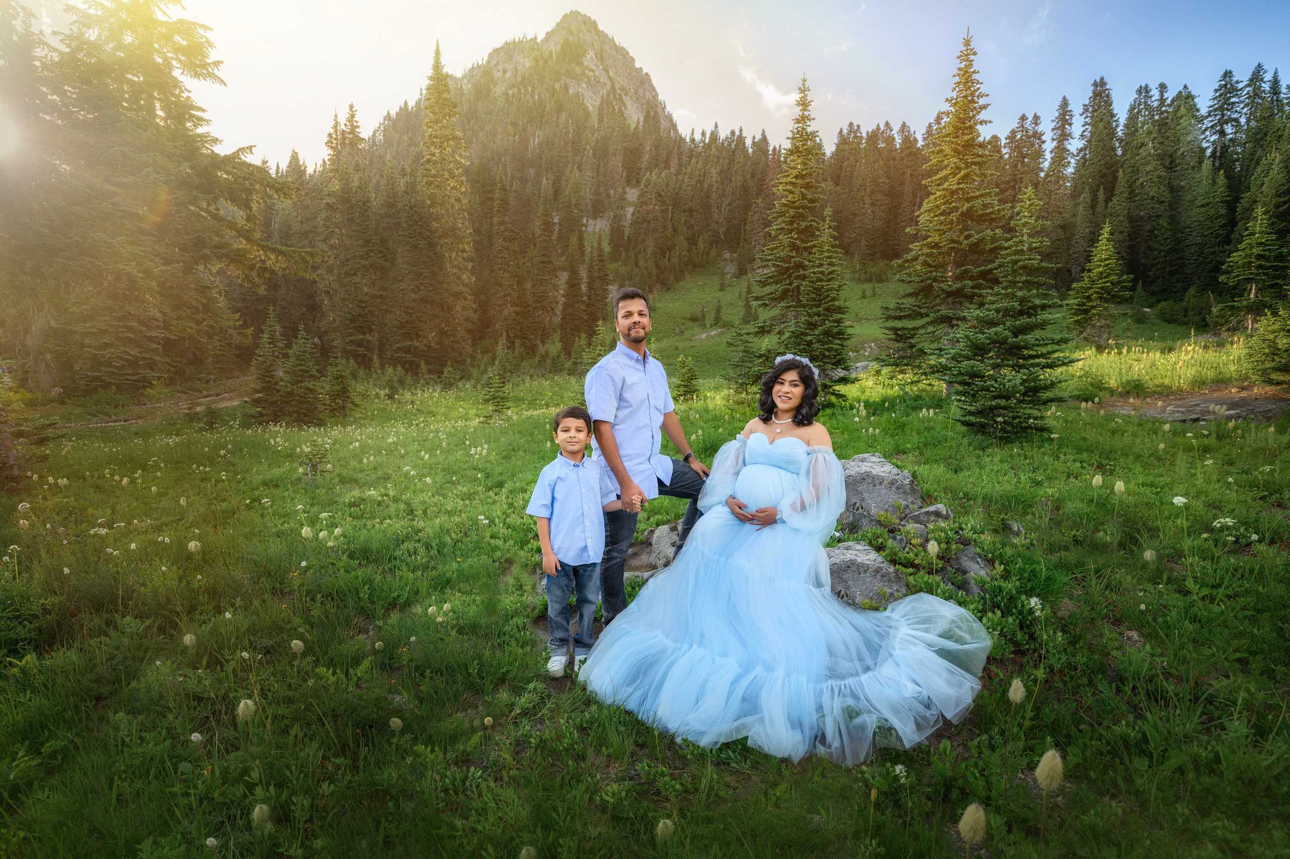 Megha. Wedding & family photography in Seattle area. Helen Michelle photographer
