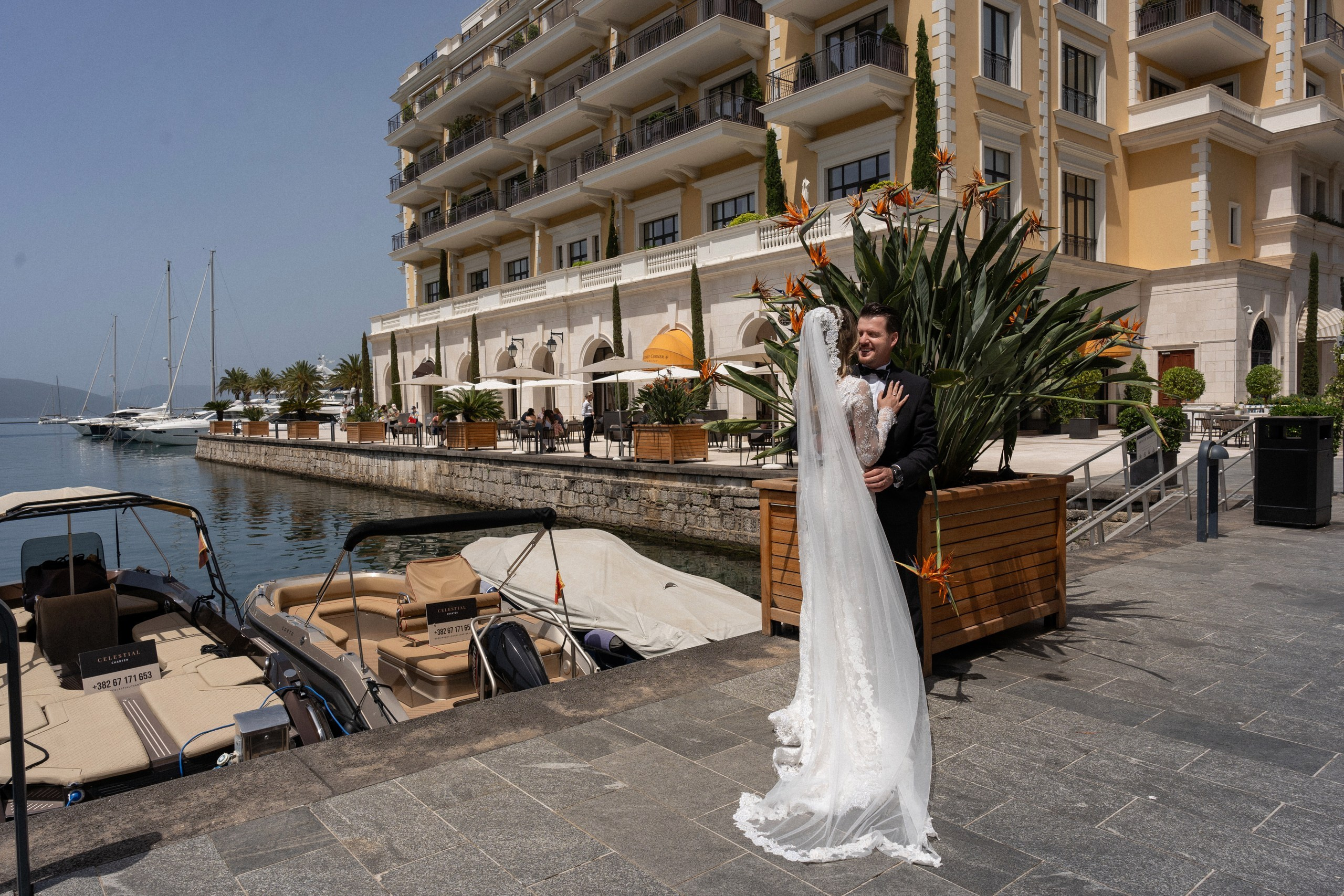 Portomontenegro Engagement Photoshoot. Montenegro Wedding Photographer & Videographer | Maria & Vasilii