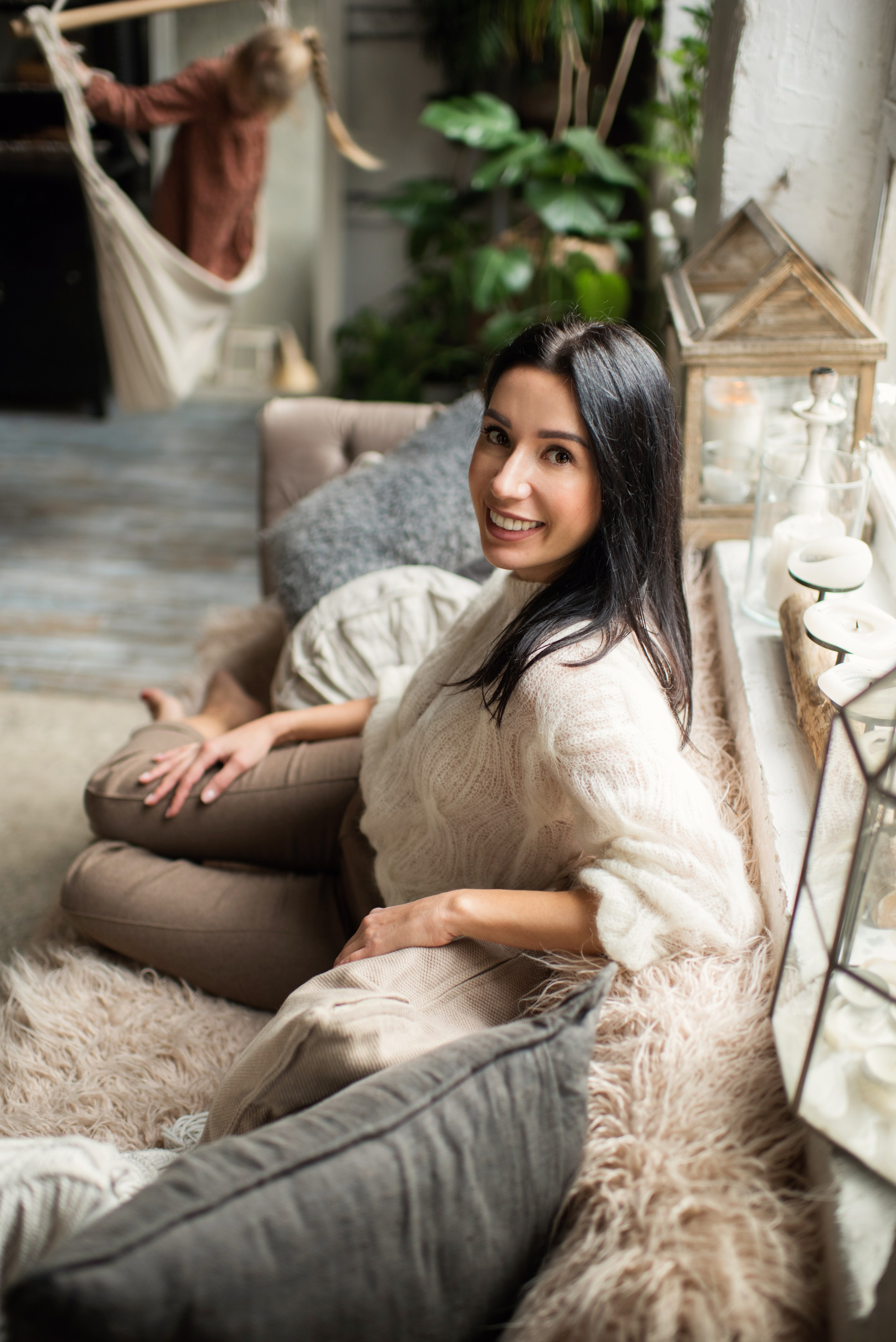 Christmas story. Newborn, pregnancy, family photographer in New Jersey