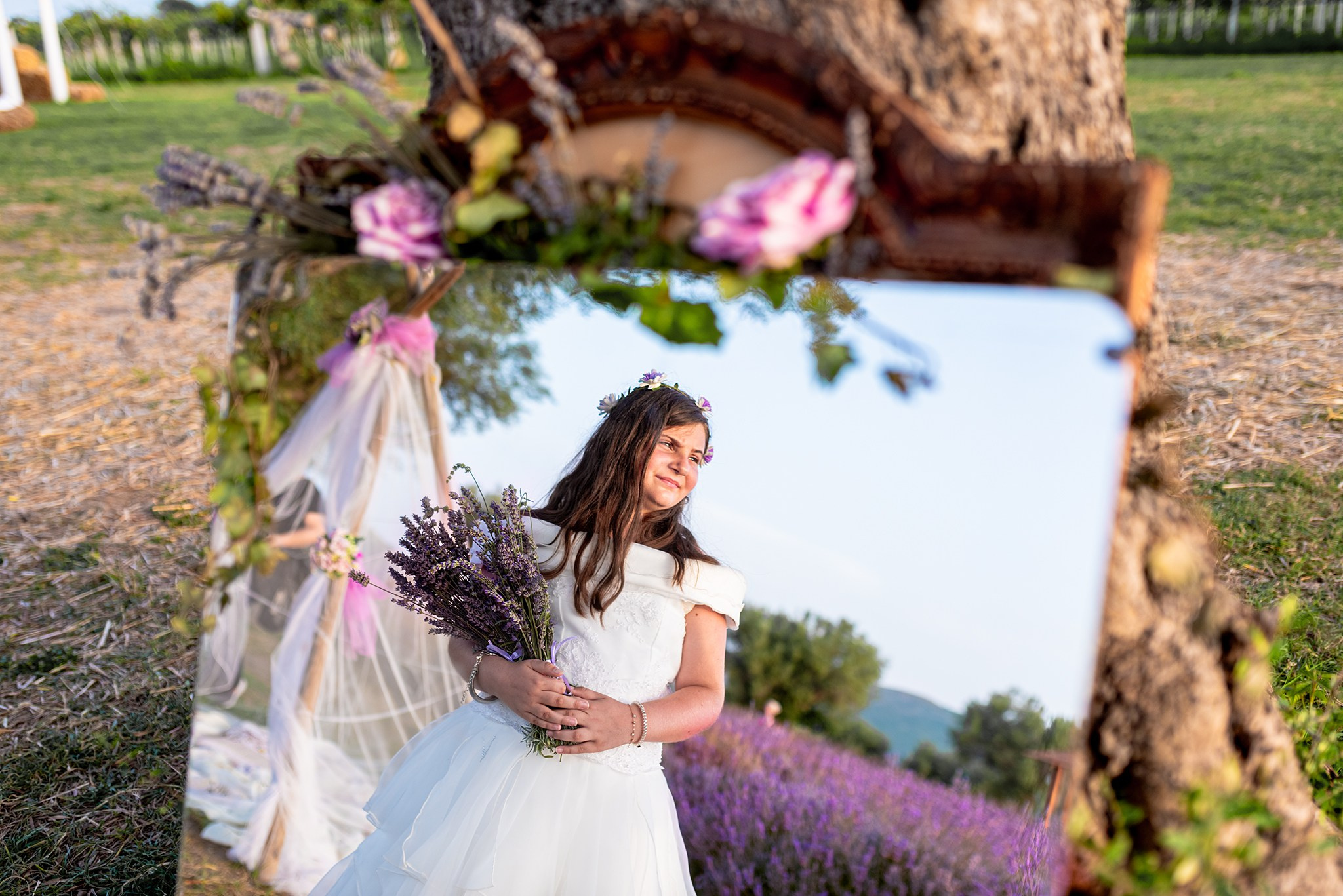Campo di Lavanda. Fotografo di famiglia