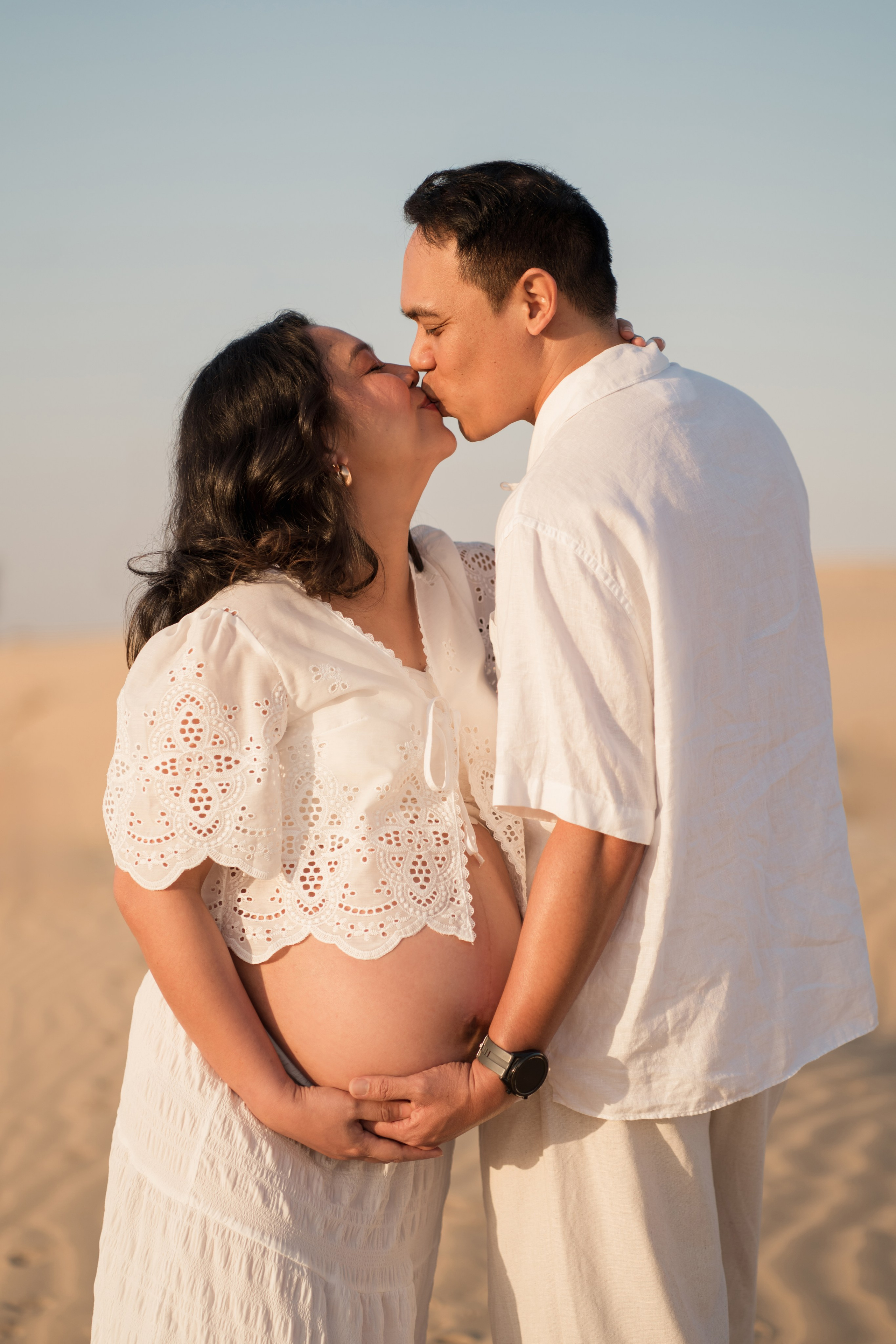 Desert sunrise. Angela Iakovleva — Family Photographer in Dubai
