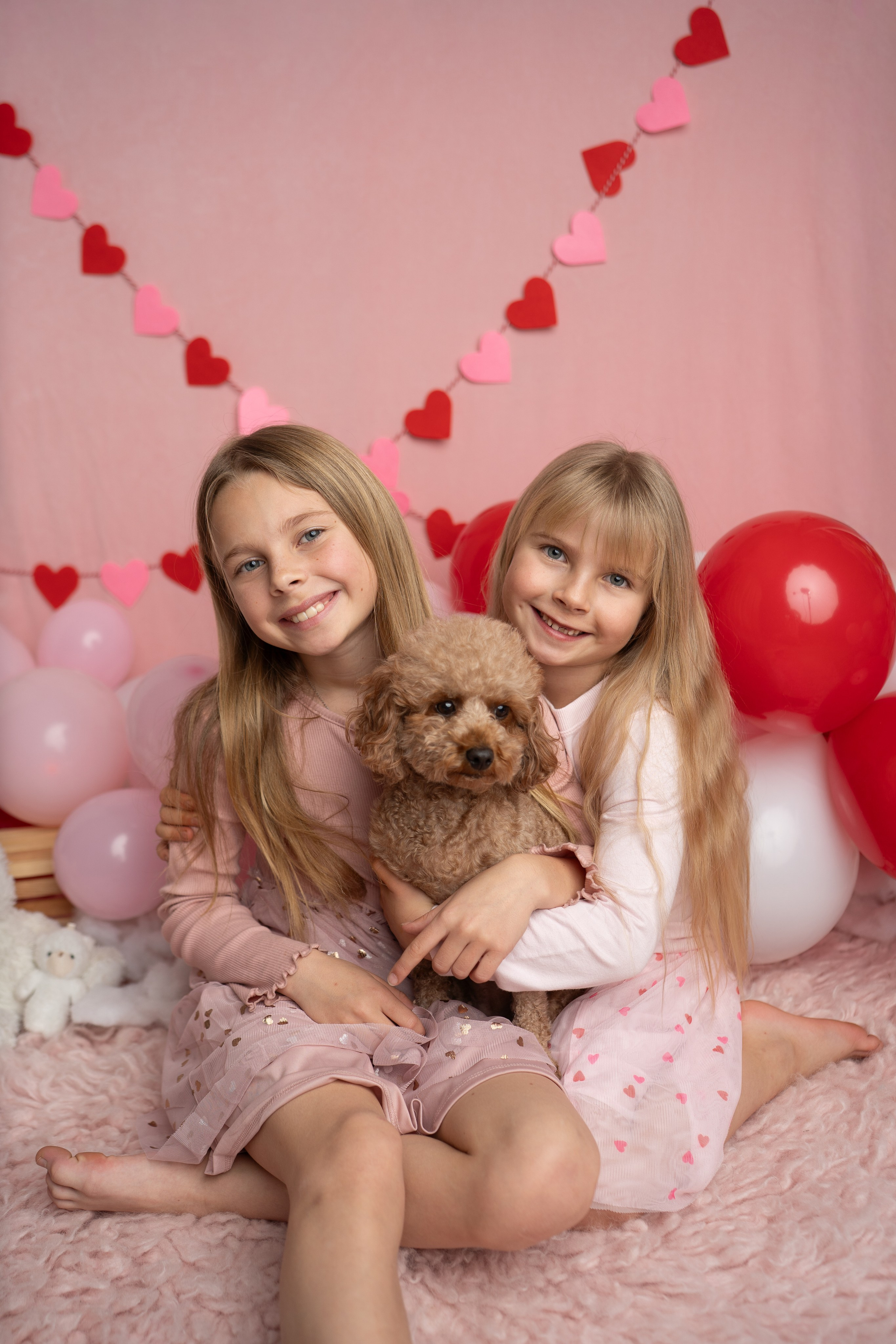 Kids in studio. Maternity, family and newborn photography in San Francisco Bay Area