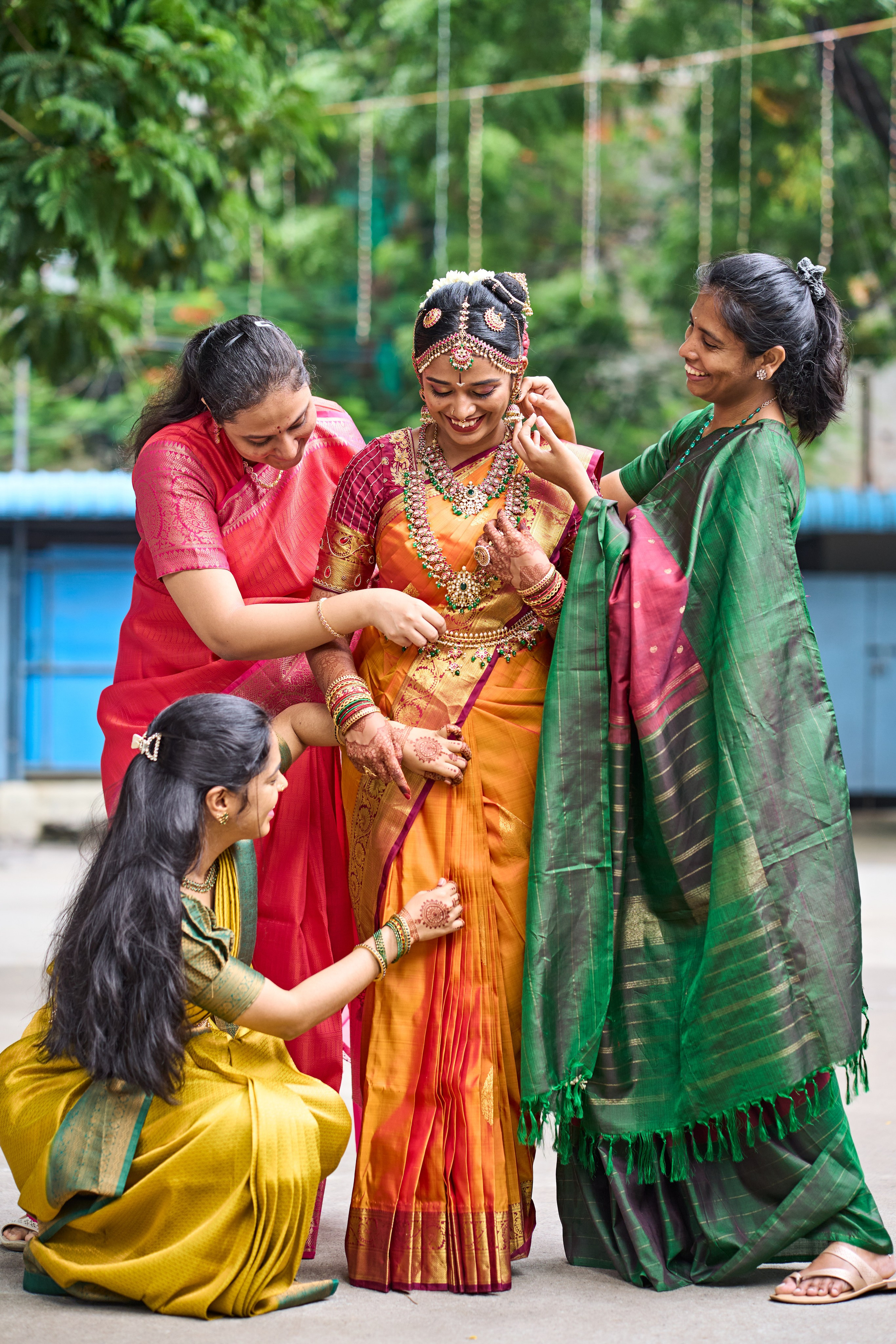 Ananya & Srihari. Menu