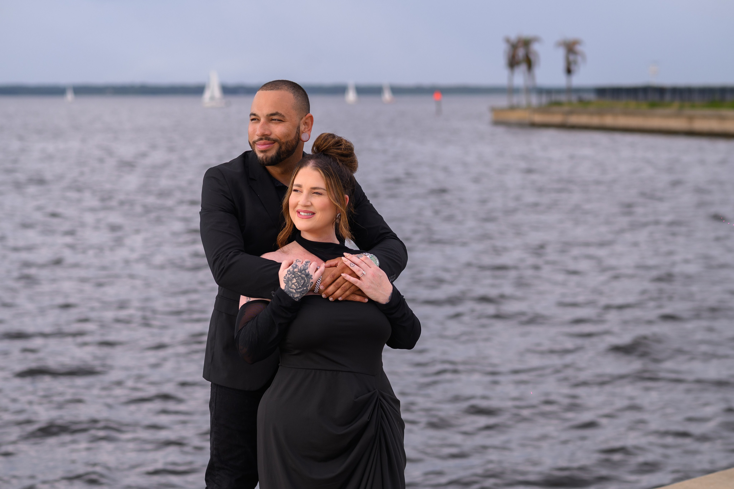 Engagement Session — Downtown Sanford, Florida,