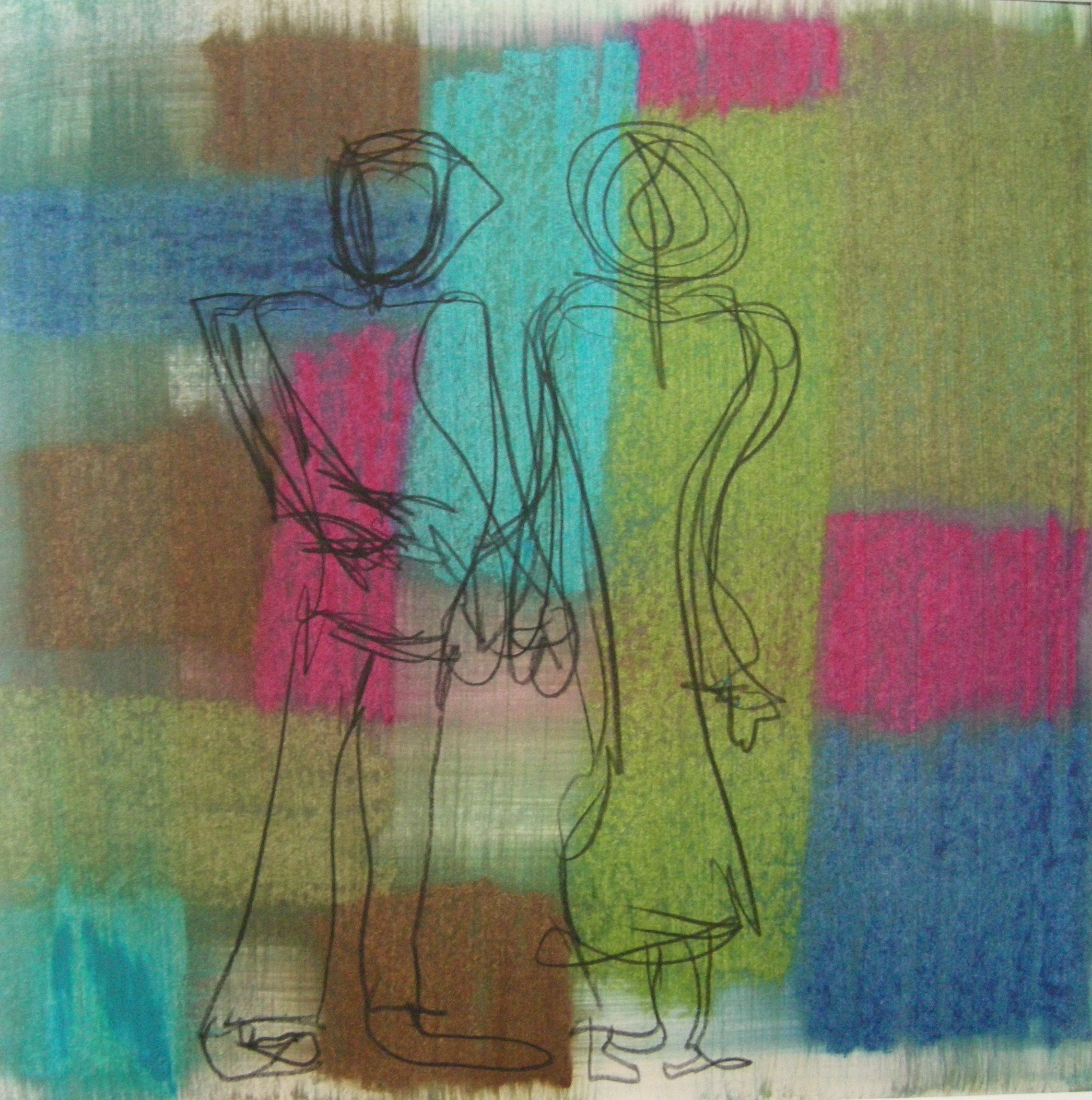 Begegnungen 2009 - 40x40