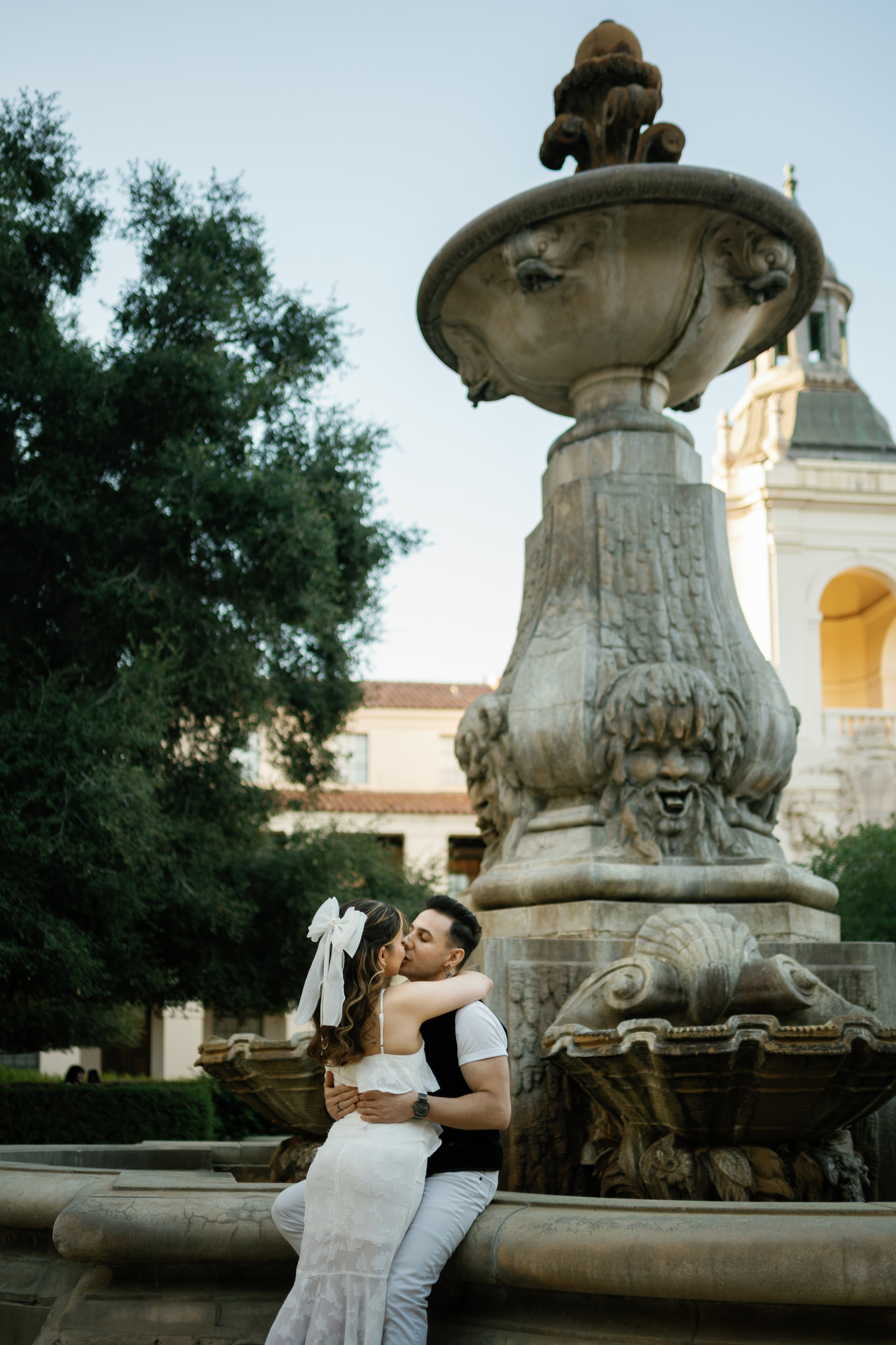 Pasadena City Hall Engagement Photoshoot, California. Wedding Photography & Videography Team in California, Los Angeles, San Francisco, San Diego and Travel
