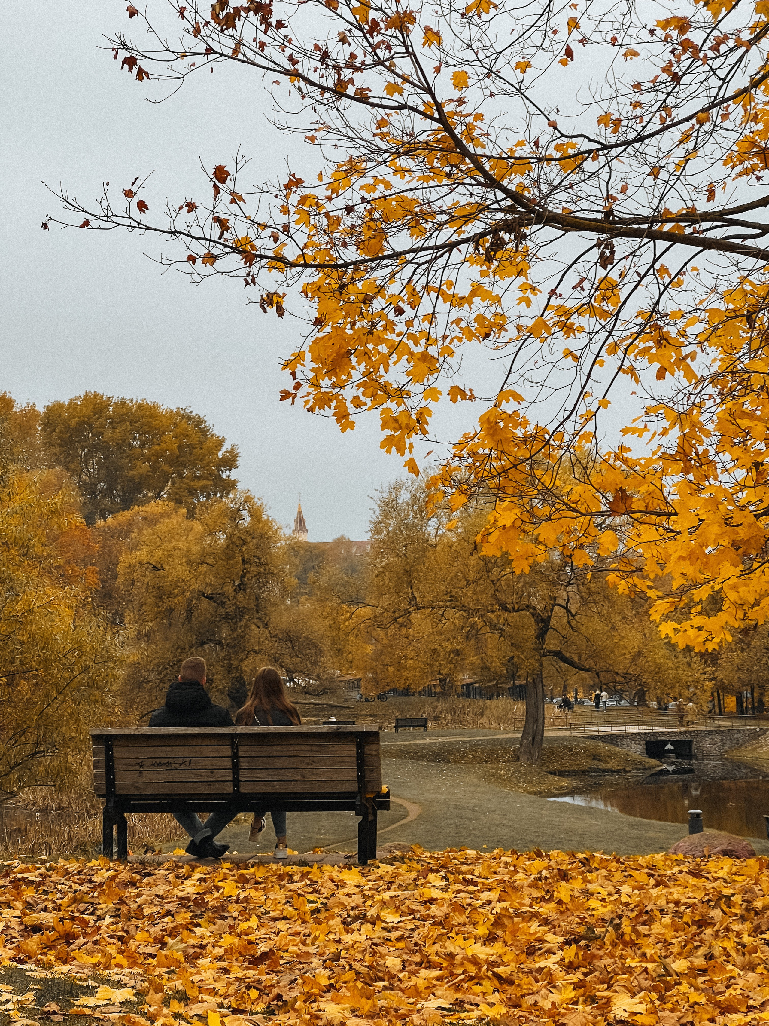 Best Autumn Photoshoot Locations in Vilnius: Top Spots to Capture the Fall Colors. Framed by Evelina | Destination Wedding Photographer from Lithuania | Europe