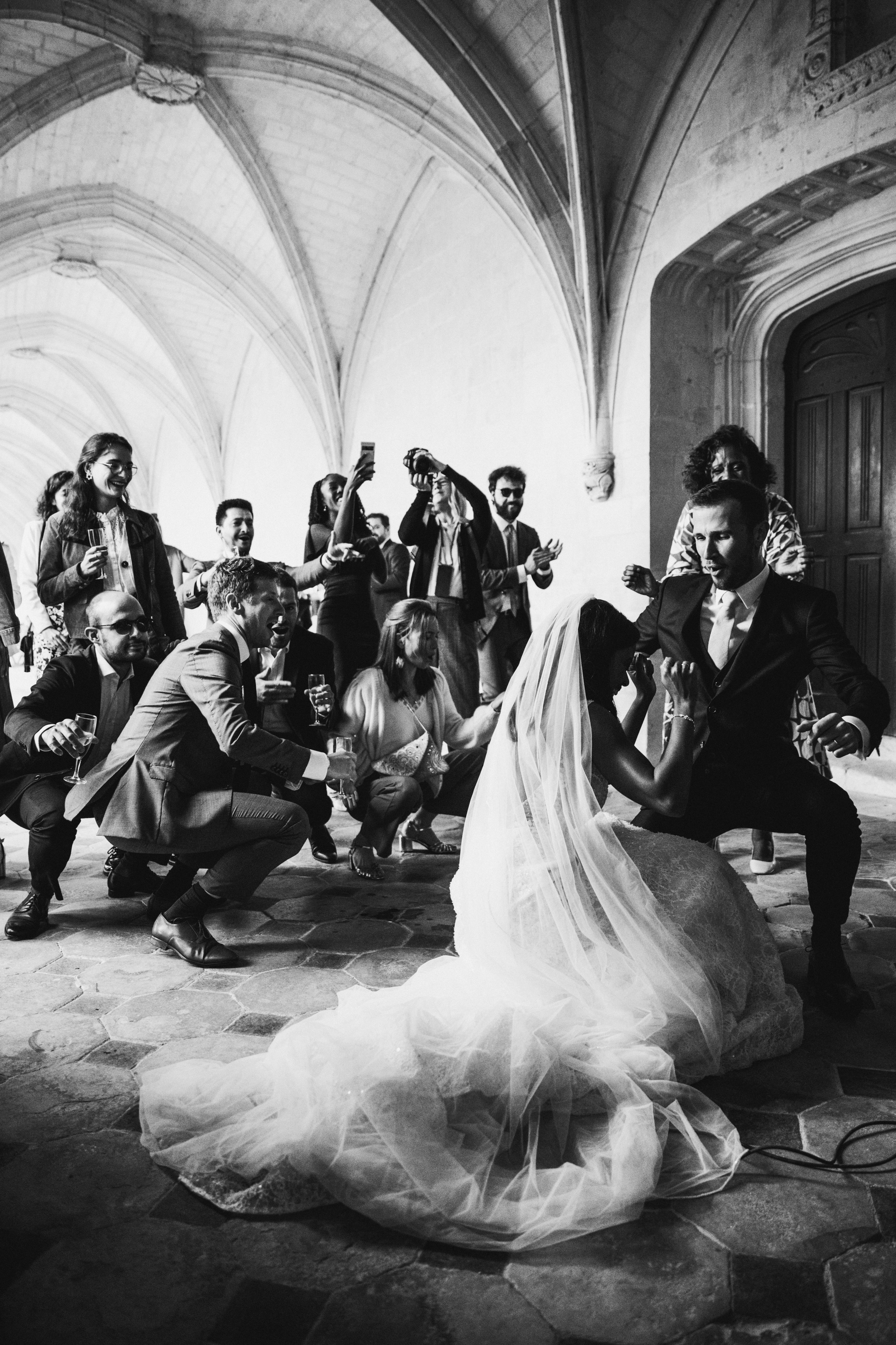 Naike & Clement | Castle Wedding Photography in France. Paris Wedding Photographer