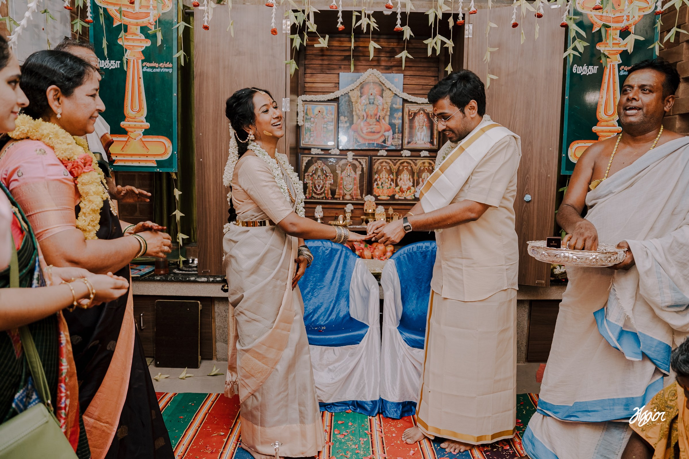 Wedding documentary photography in Pondicherry. Agam Vizha
