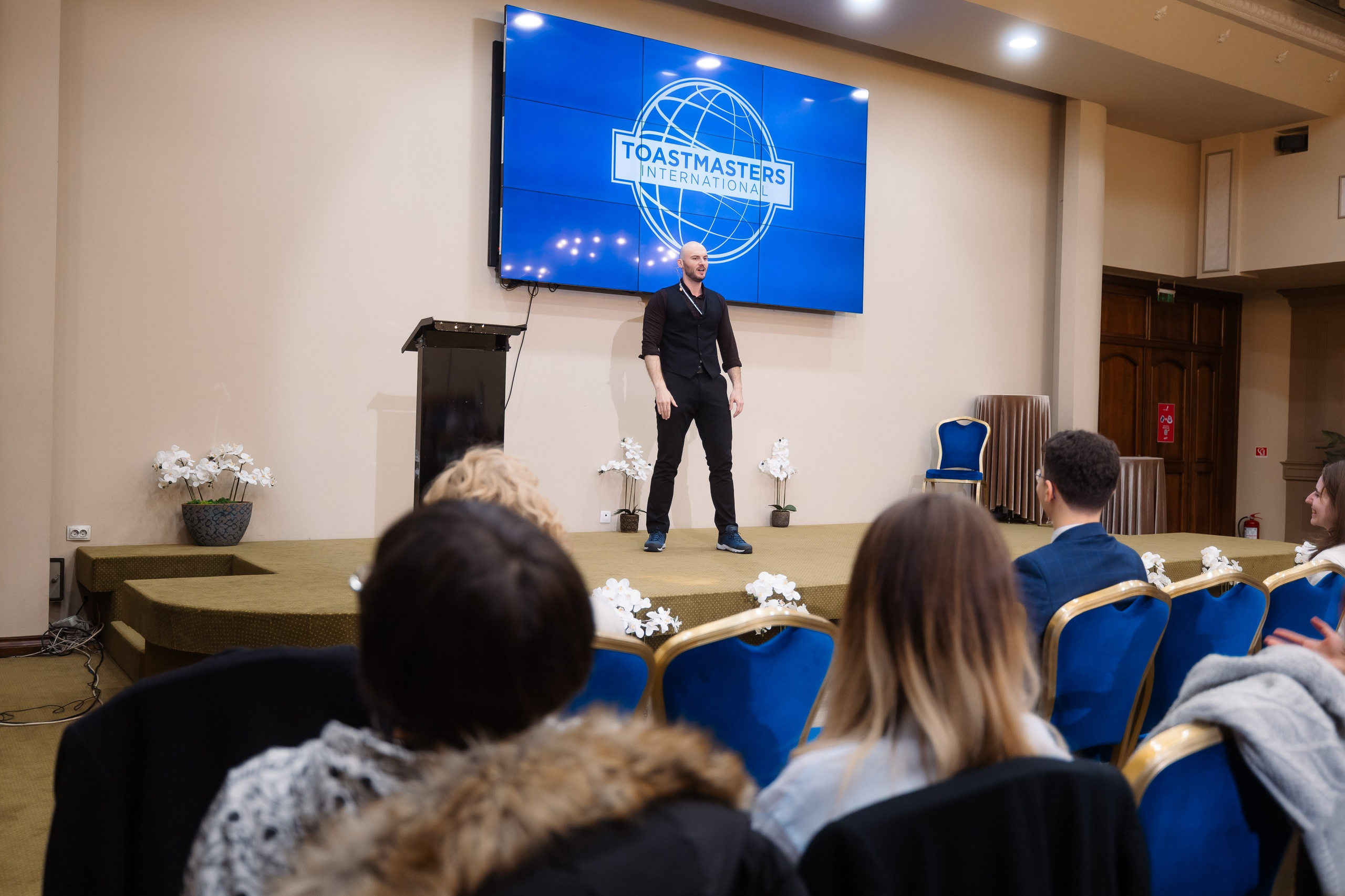 Toastmasters Conference. Marius Ciocan