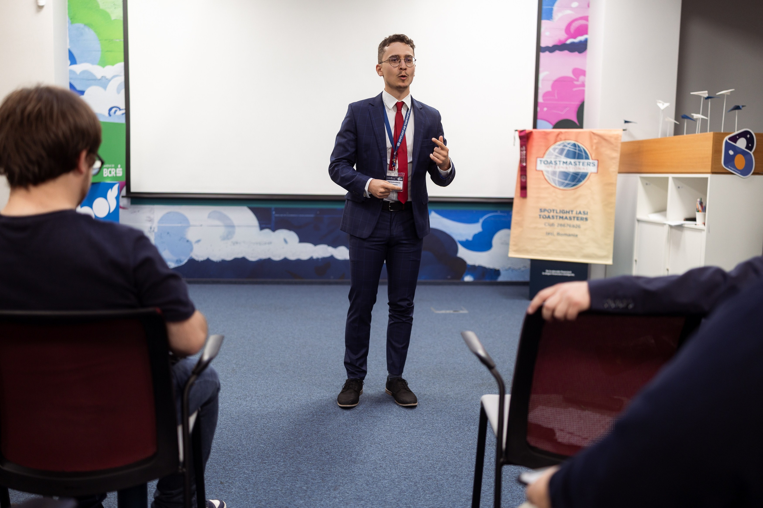 Toastmasters. Marius Ciocan