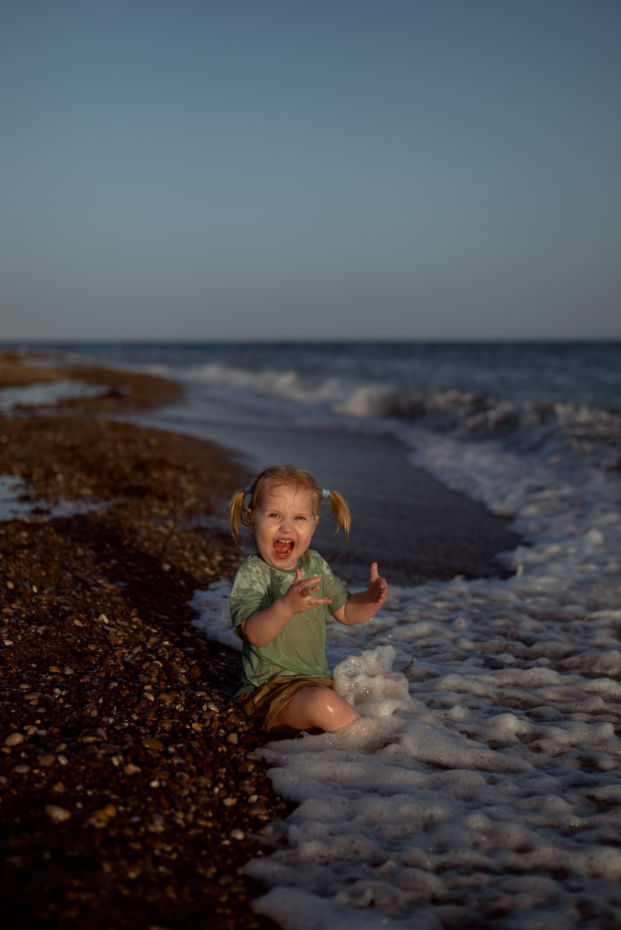 Детская фотосессия в Белеке на пляже 