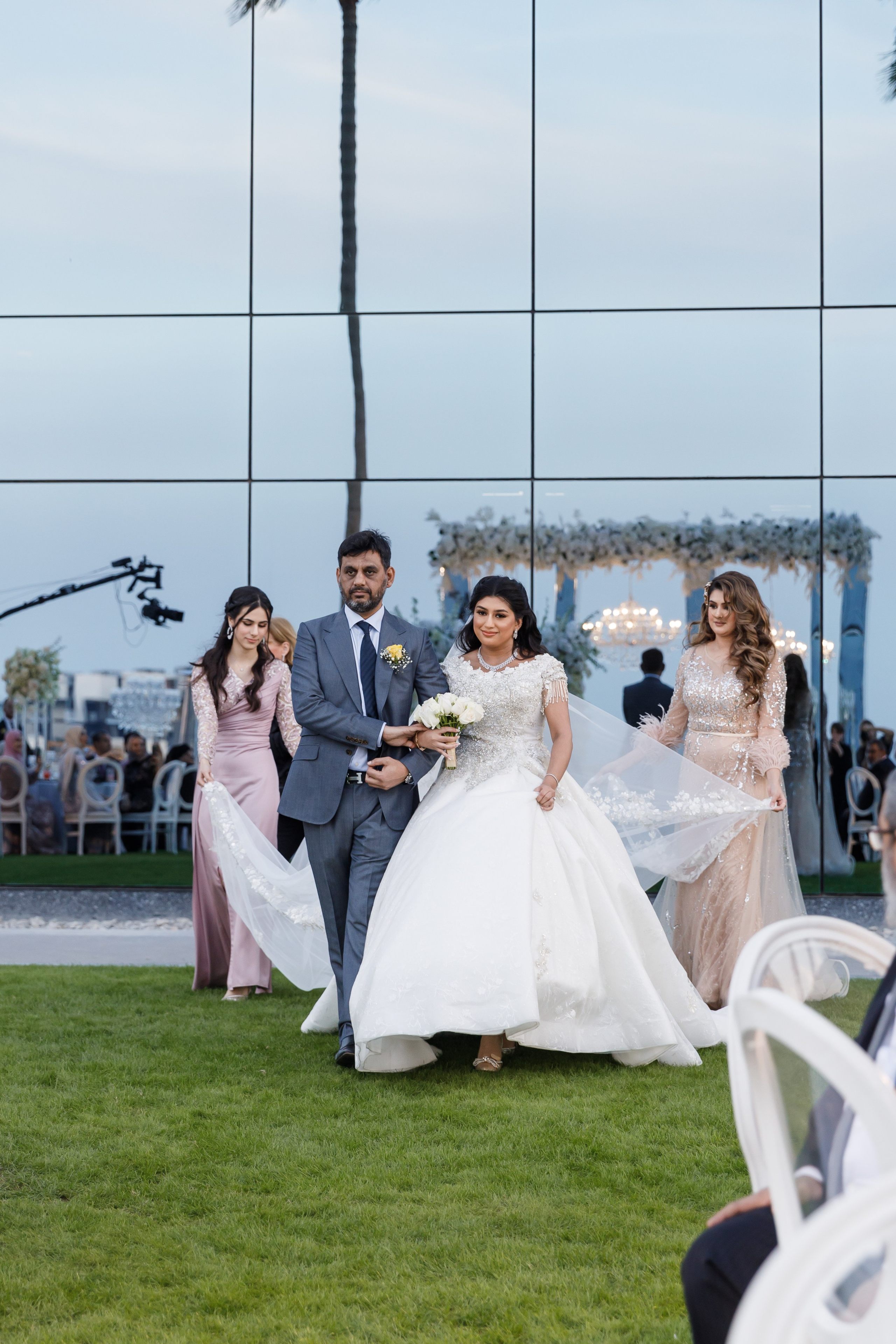 22/12/2023 Burj Al Arab wedding. Photographer Anna Curly | Weddings and Events in Dubai