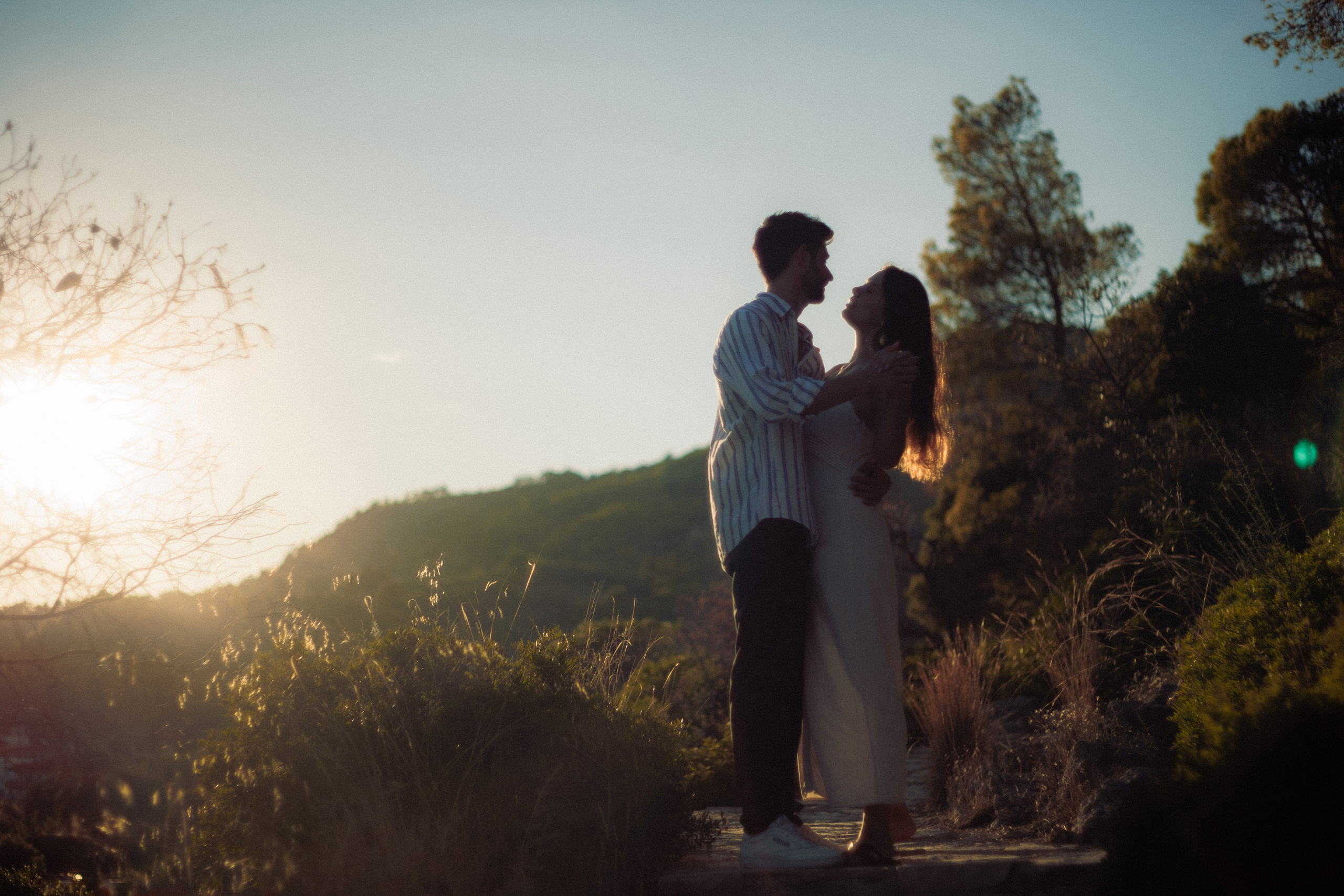 Proposal in Epidavros by Tomer to Noah. Photographer in Greece Kristina
