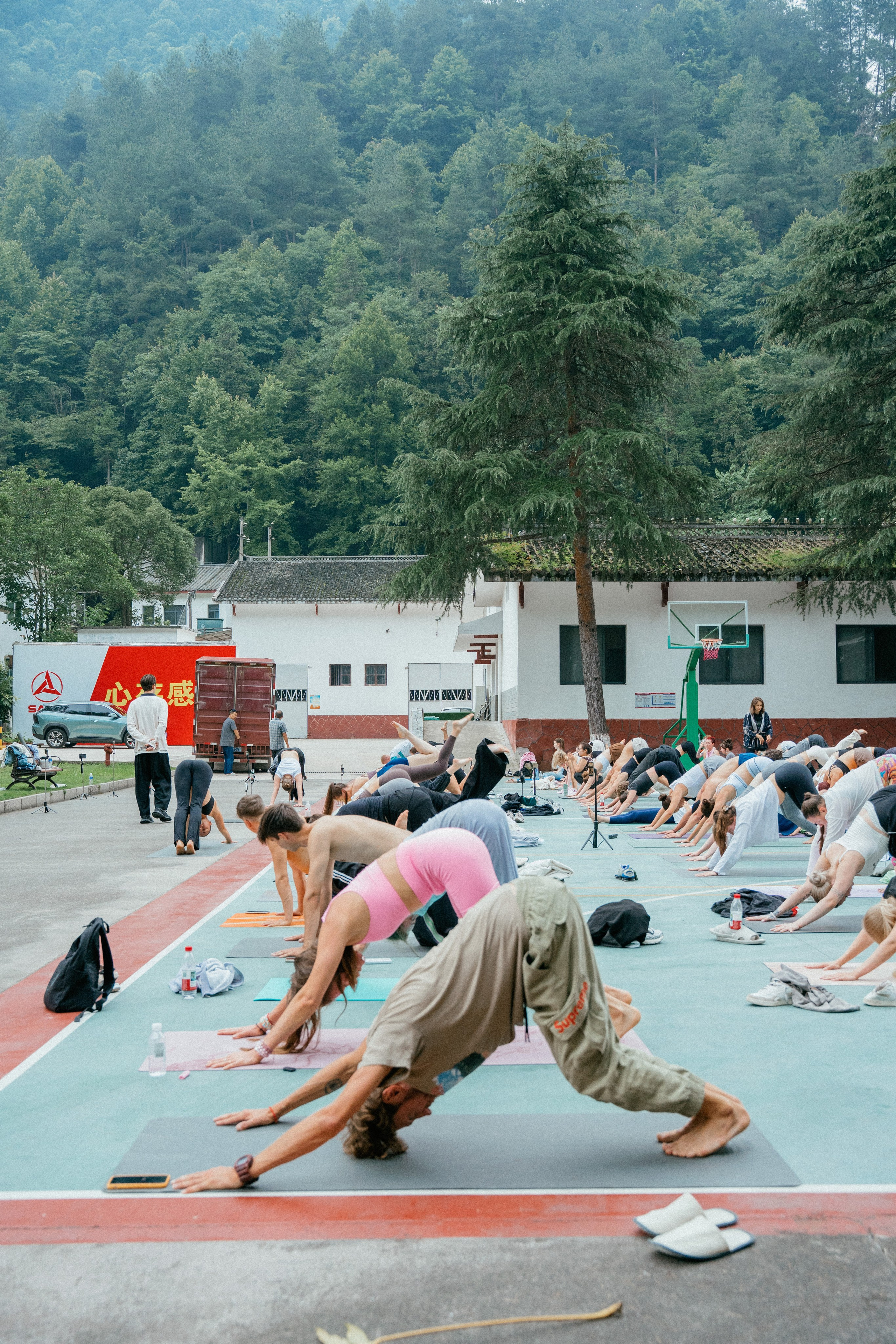 FYSM yoga Ретрит ZHANG JIA JIE. Фотограф В Гуанчжоу и Шэньчжэнь Андрей Лопатин