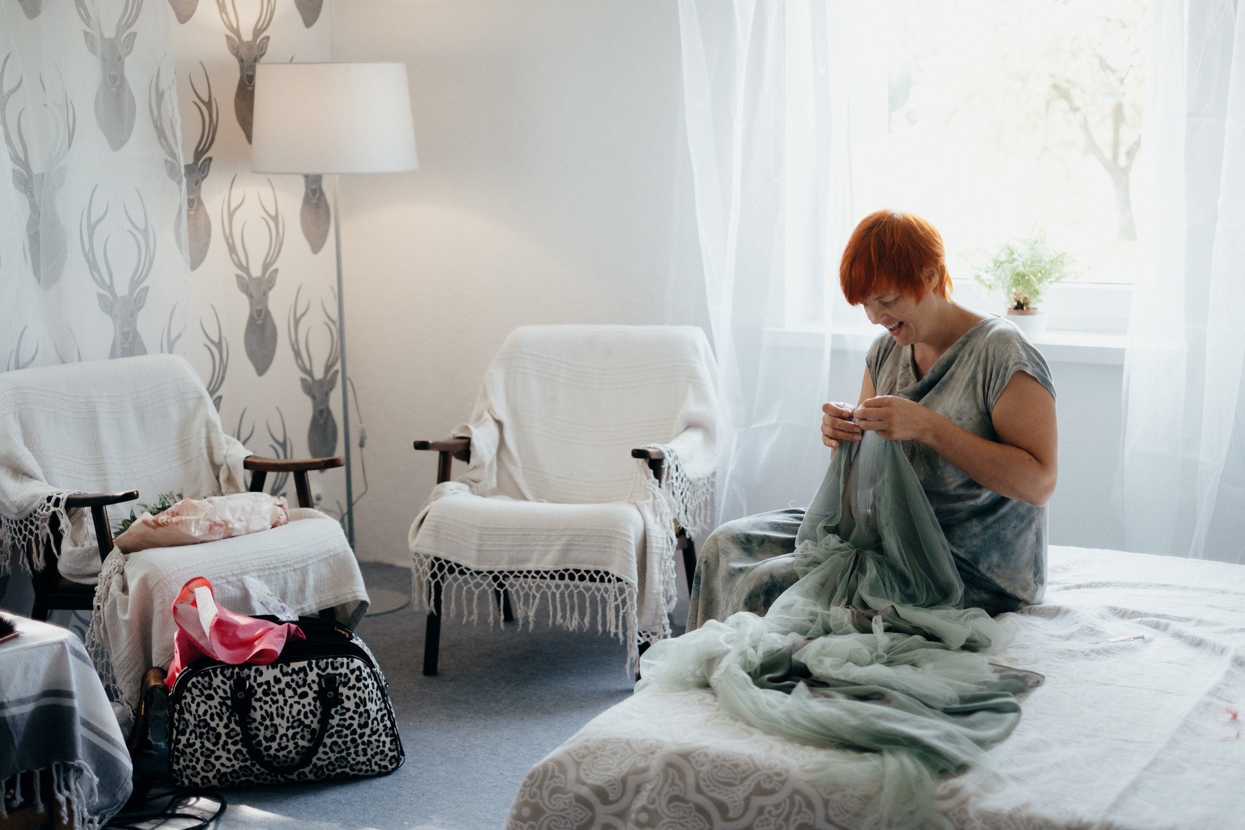 Līgavas kleitas šūšana