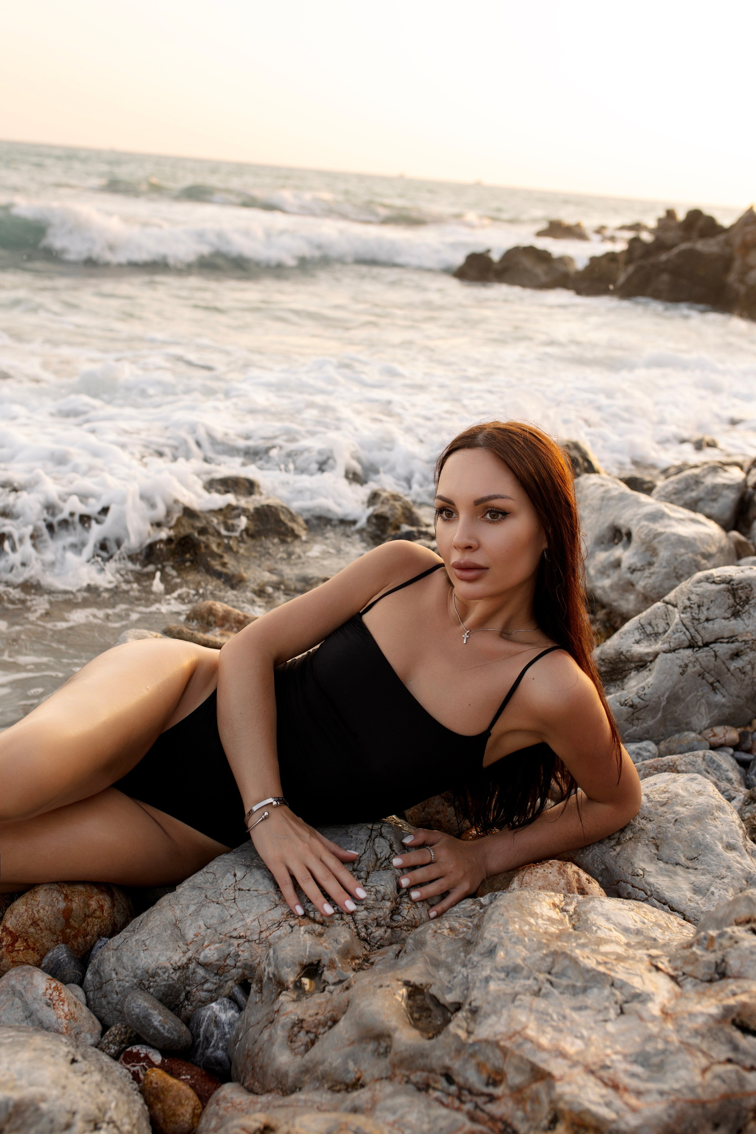 Sunset Beach Portraits in Alanya | Cleopatra Beach Photo. Professional Photographer in Alanya, Side, Belek, Antalya. Turkiye