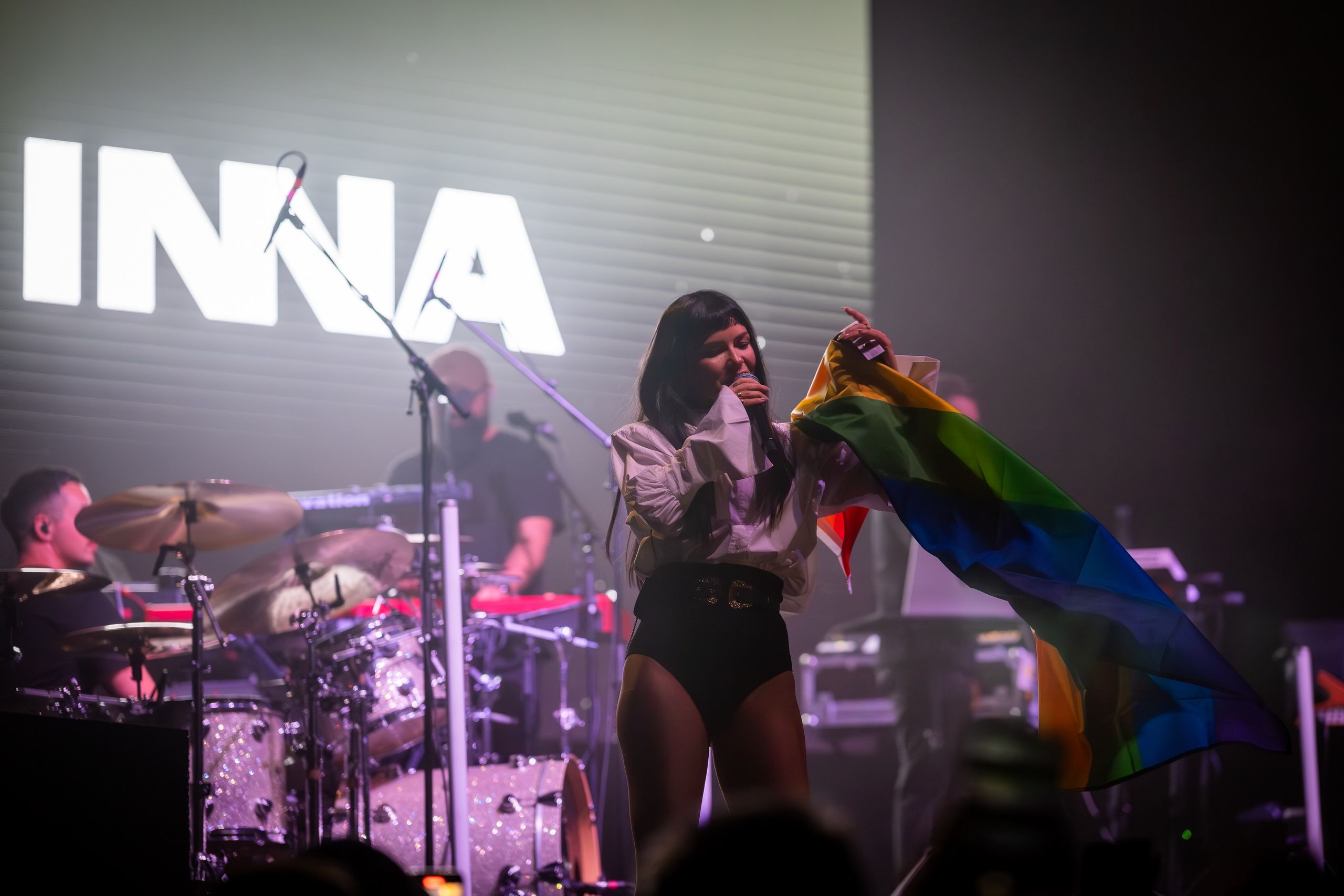 INNA / 2024. Reportage concert portrait photography in the San Francisco Bay Area