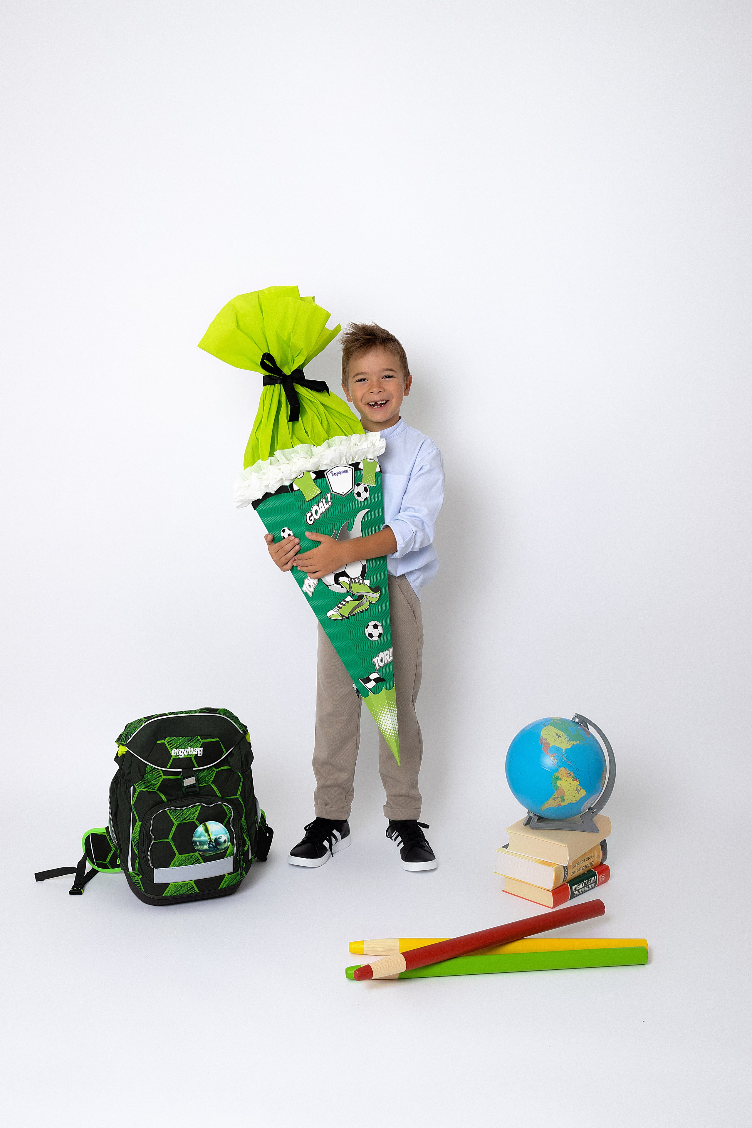 Shooting zur Einschulung. Fotografin Heidenheim / Newborn, Babybauch & Familie - Nadine Schmalz