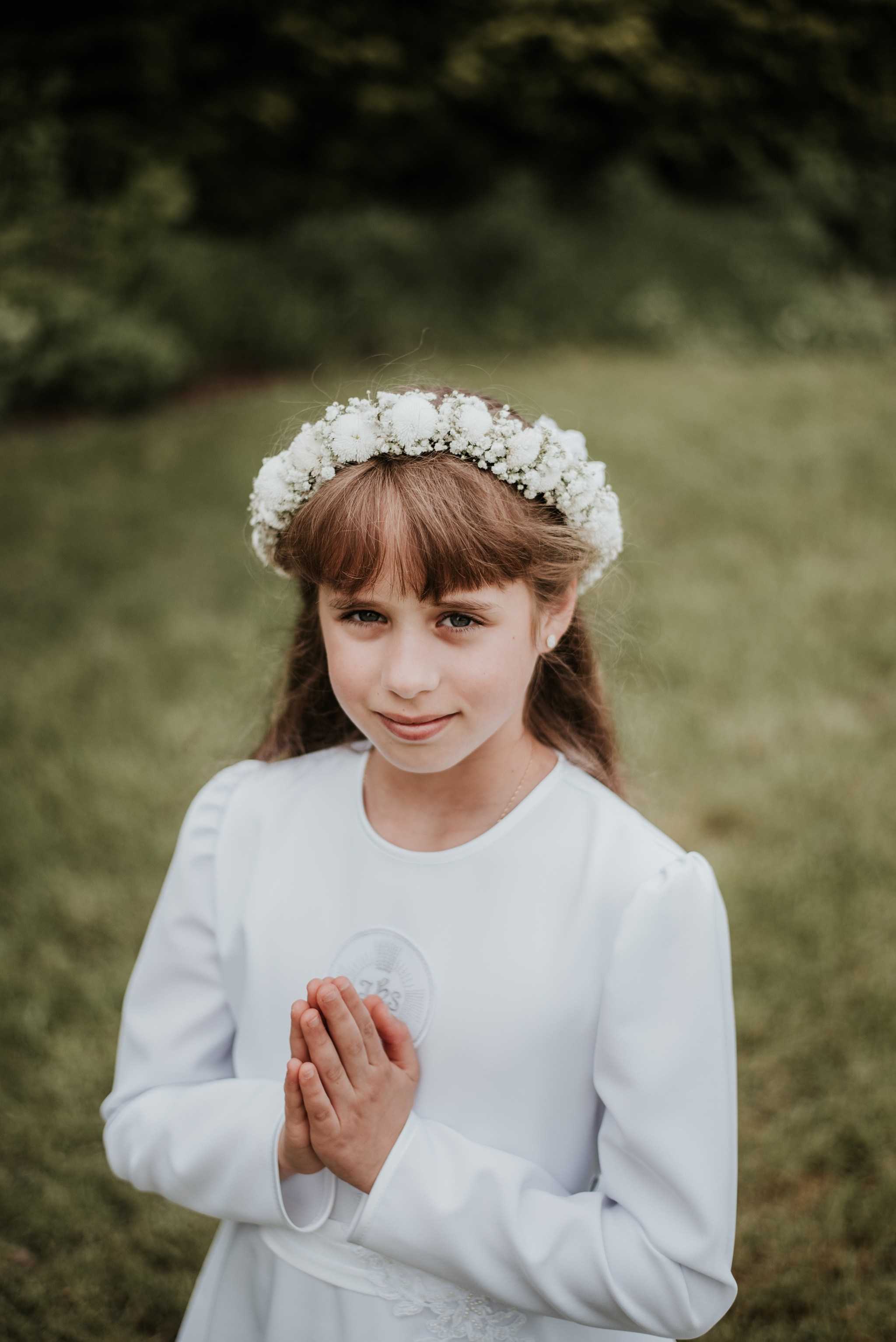 I Komunia Św. Zuzi. Dominika Strachacka Fotografia | Fotograf ślubny i rodzinny Opole Lubelskie Lublin