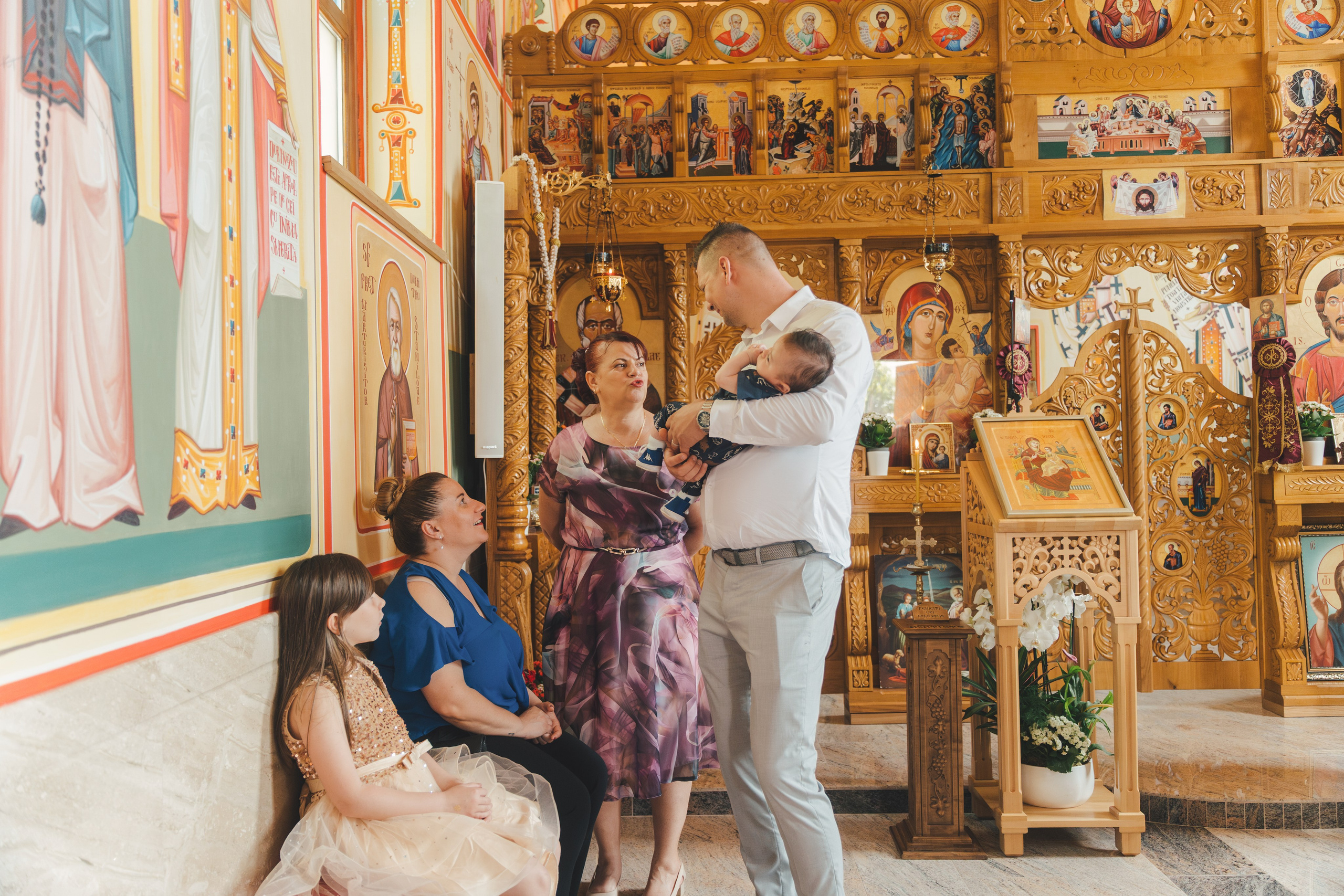 Théo Andrei`s Christening