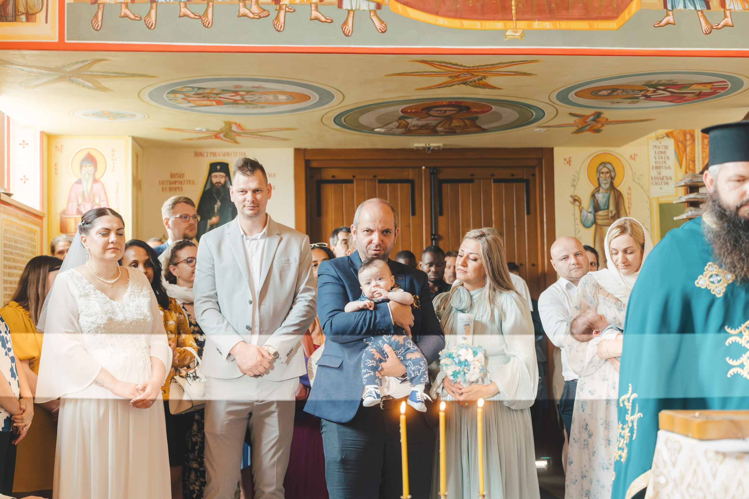 Théo Andrei`s Christening