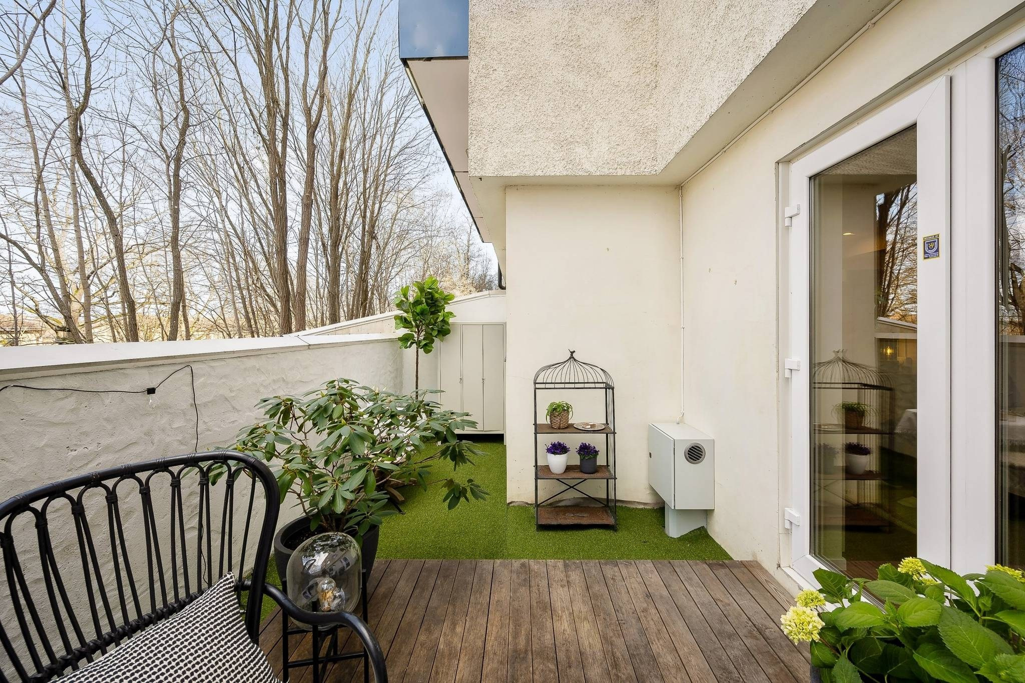 Studio i Bromma med uteplats. InHome Design Stockholm – Interiördesign och homestyling i Stockholm