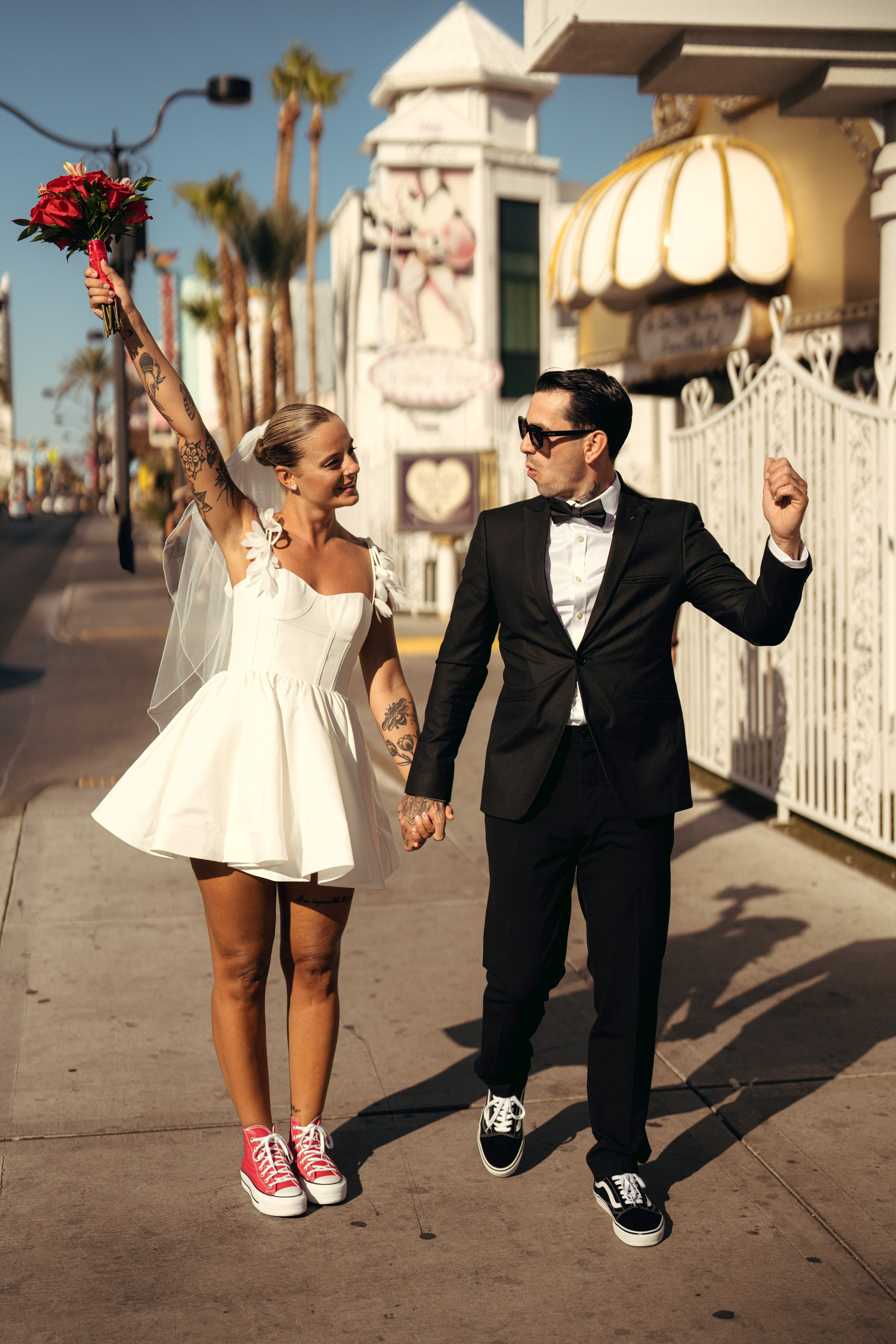 Klara&Marsel. Wedding & elopement photographer Viktoriya Kravtsov. Las Vegas