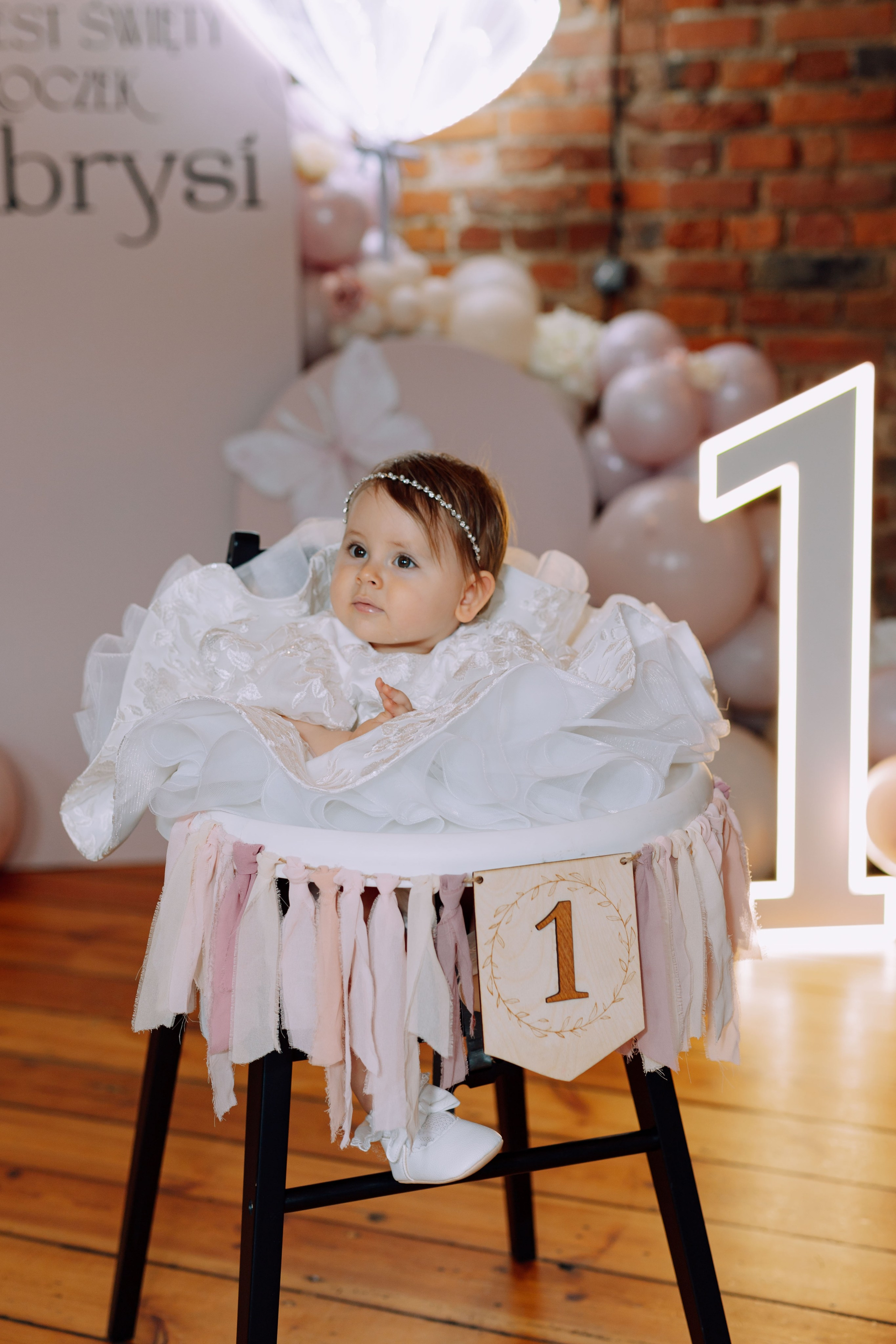 Chrzest Święty i roczek Gabrieli