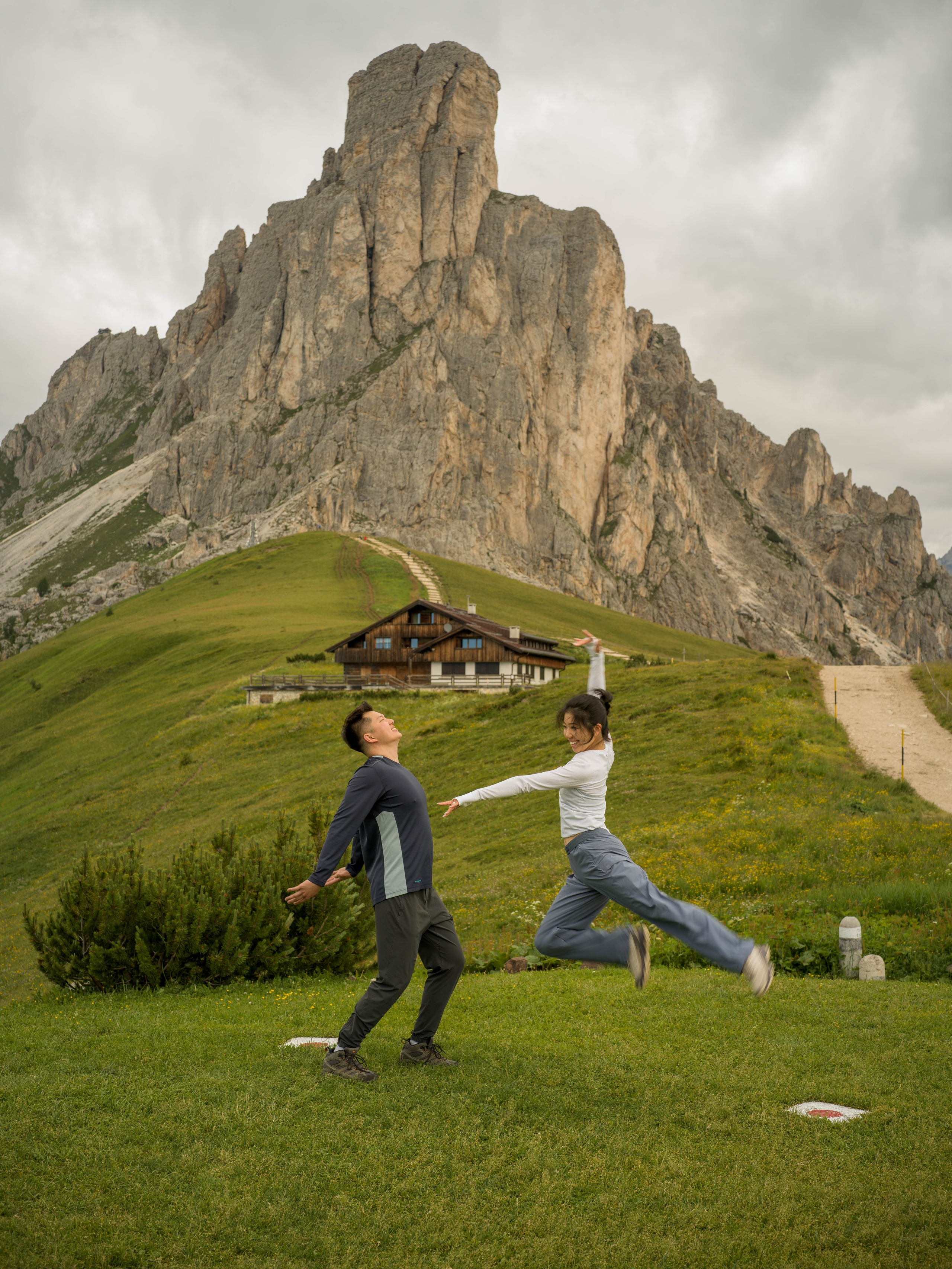 Proposal, Passo Giau, the Dolomites