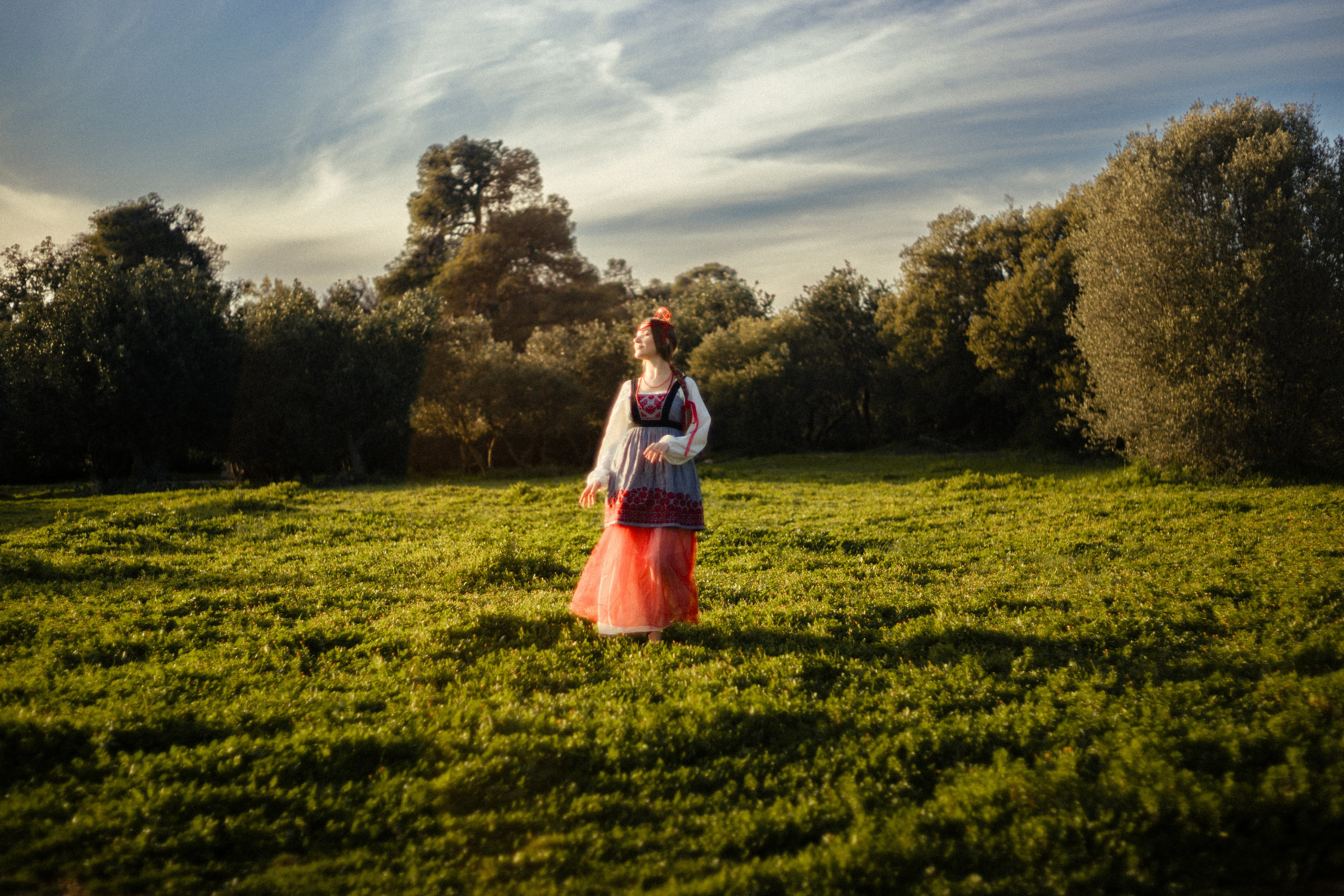 Vasilisa the Beatiful and Baba yaga. Photographer in Greece Kristina
