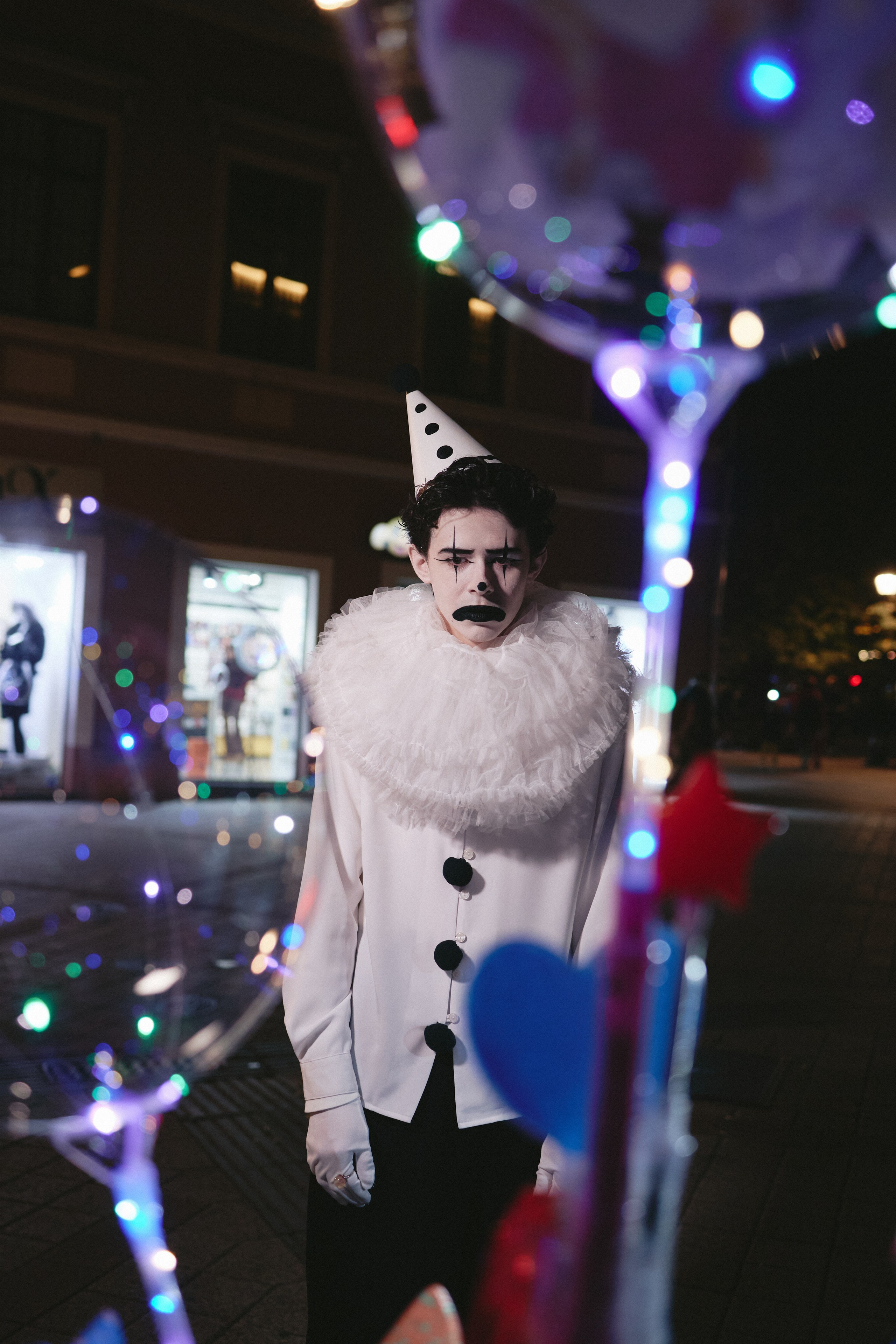 Маска и личность | Концептуальная фотосессия клоуна в Нови Саде. Анастасия Еремина | Фотограф в Сербии | Персональные и бизнес-фотосессии в Белграде и Нови Саде