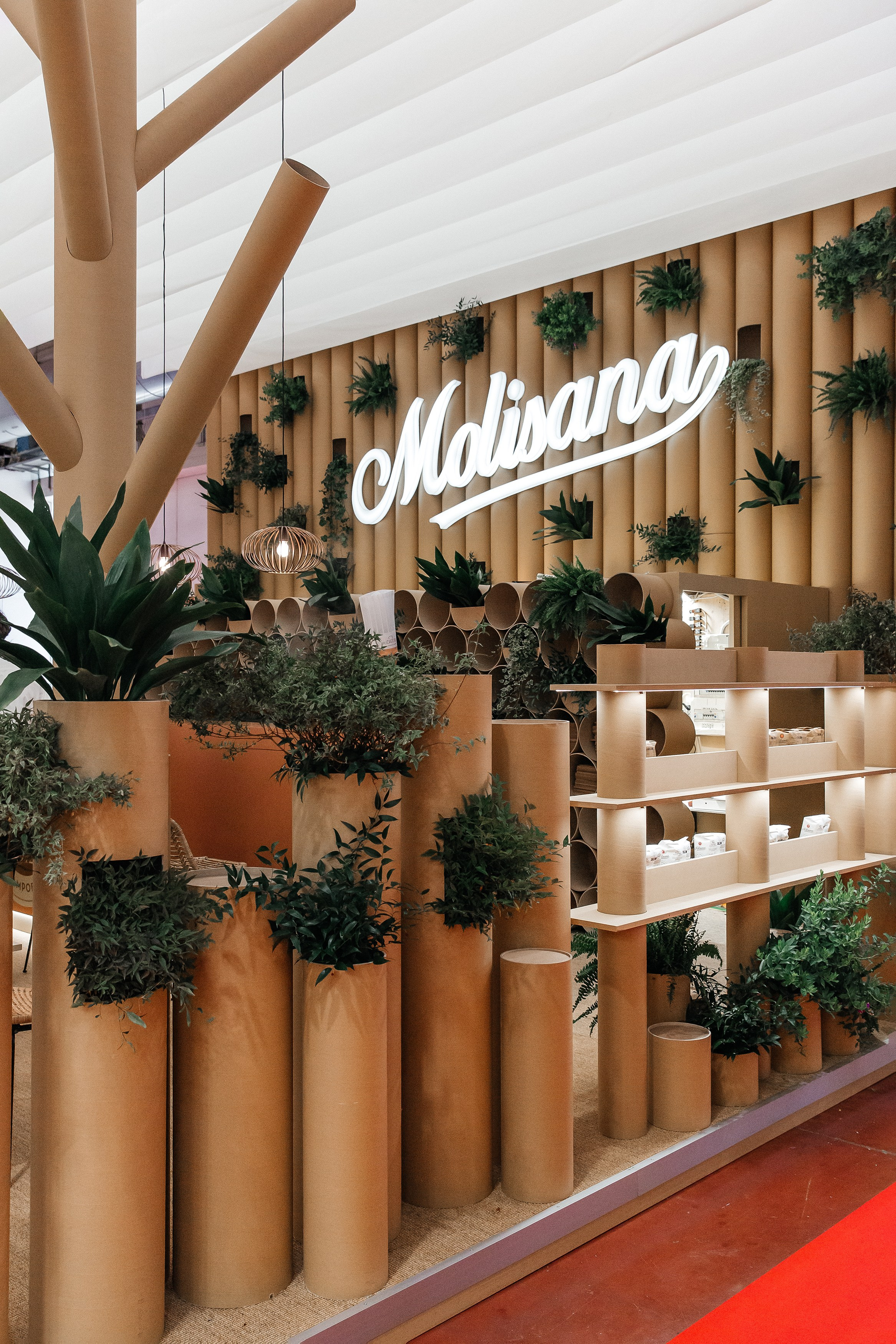 Stand Molisana alla fiera Cibus 2024 a Parma