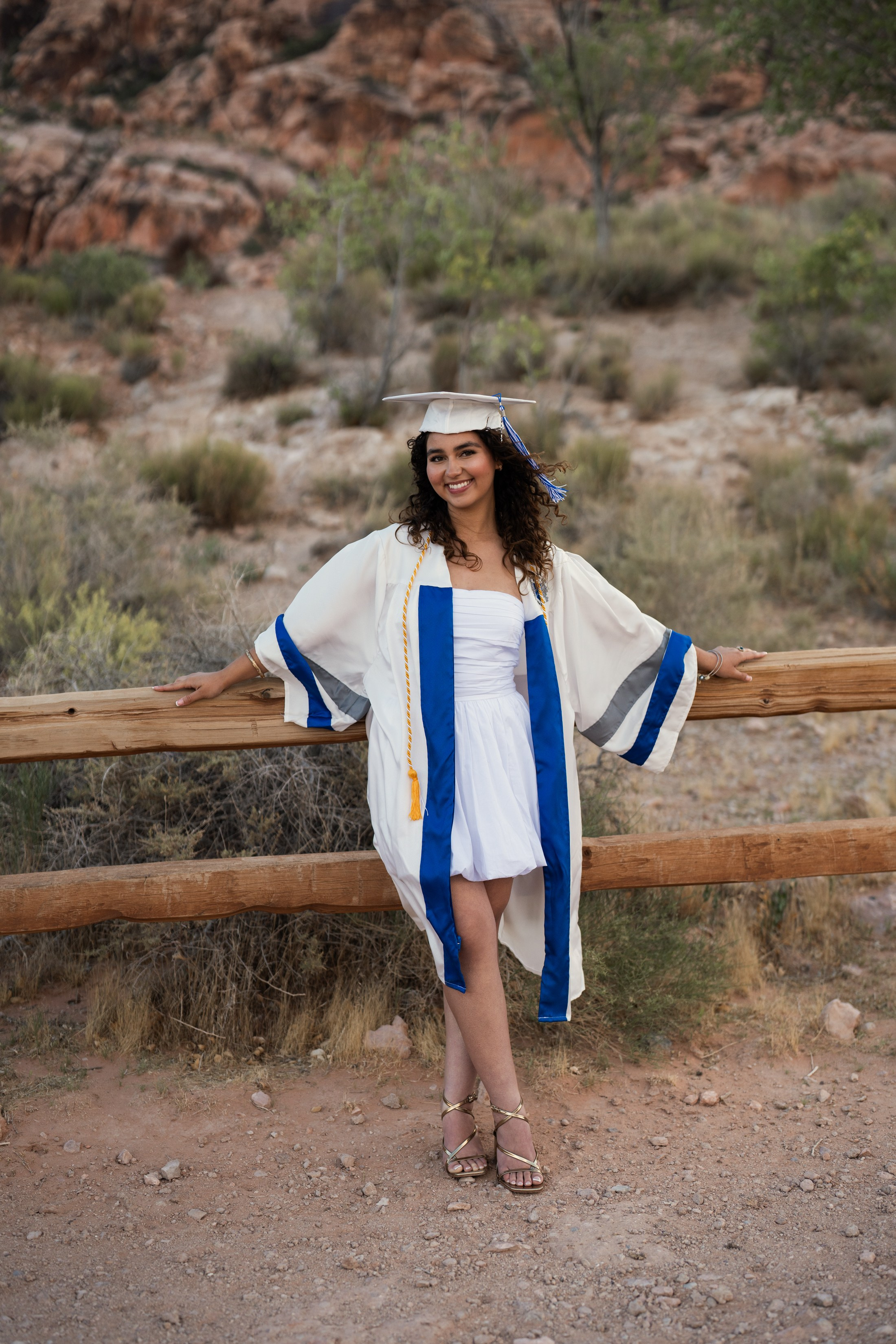 Gabriela. Graduation. Wedding & elopement photographer Viktoriya Kravtsov. Las Vegas