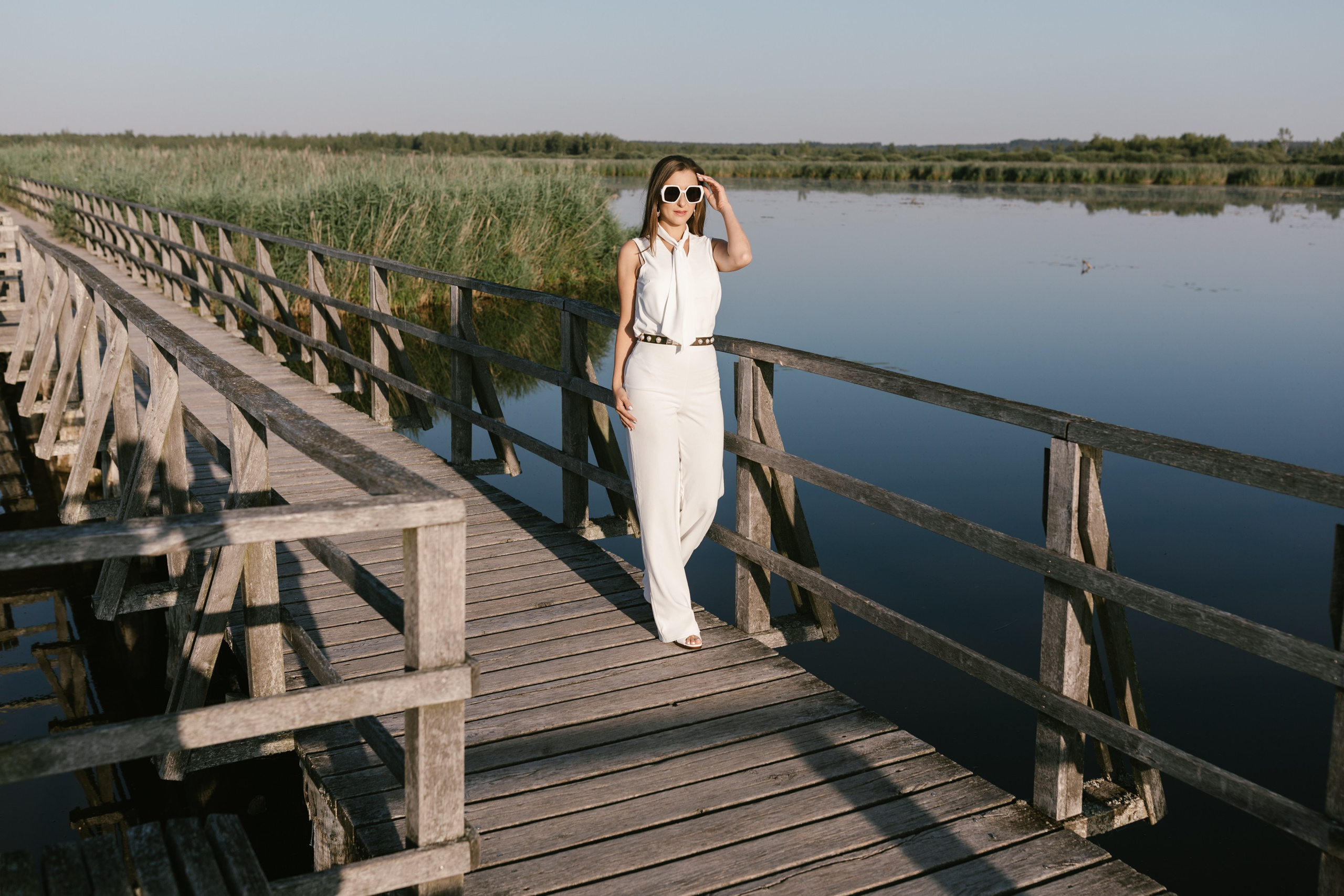 Morgenportraits im Nebel | Federseesteg Sonnenaufgang Fotografie. Hochzeitsfotograf Bodensee & Allgäu | Liliana Berkut