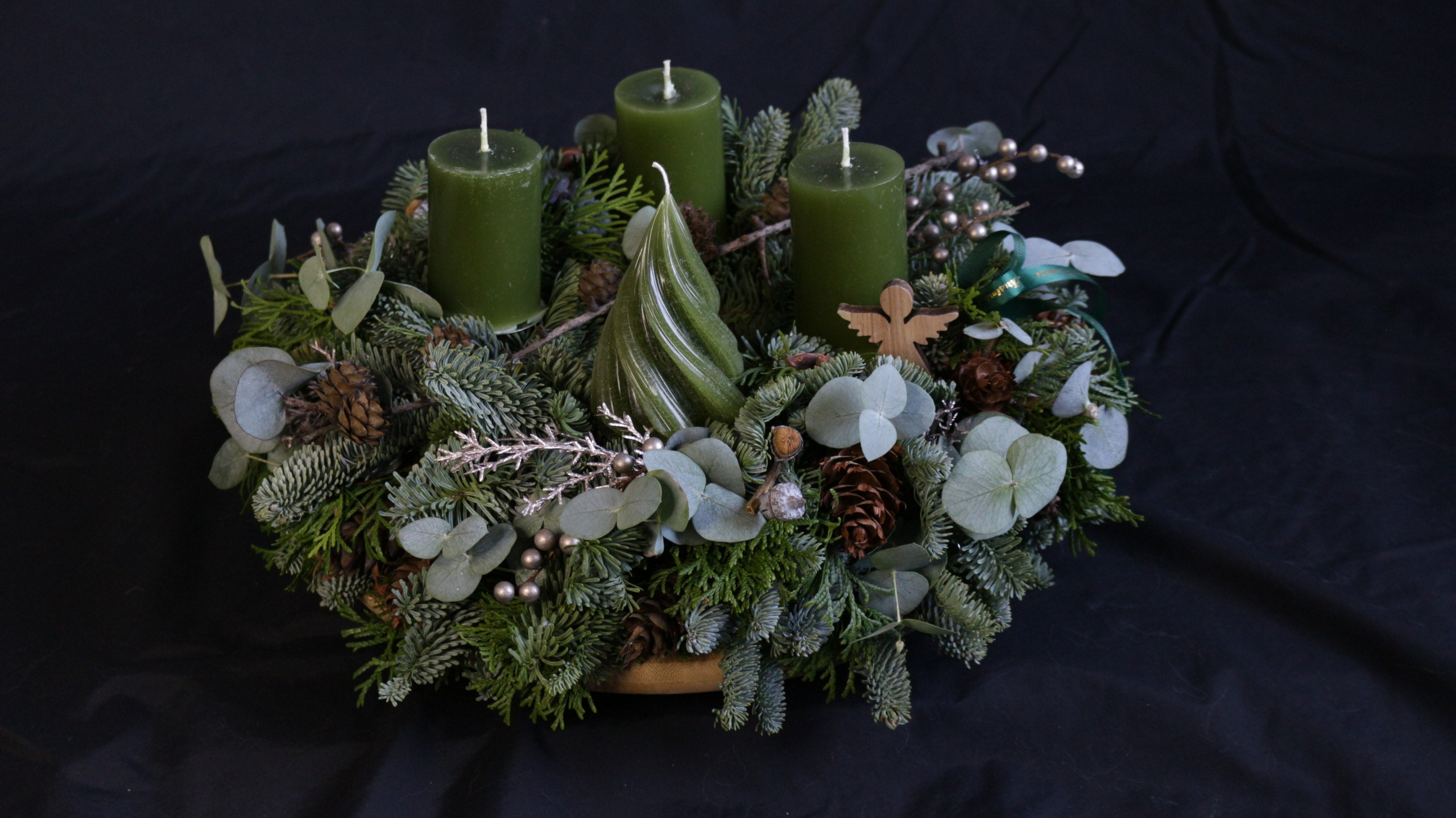 Adventes vainadziņi. Event design, decoration, floristry, gift, Irina Novika, Riga, Latvia