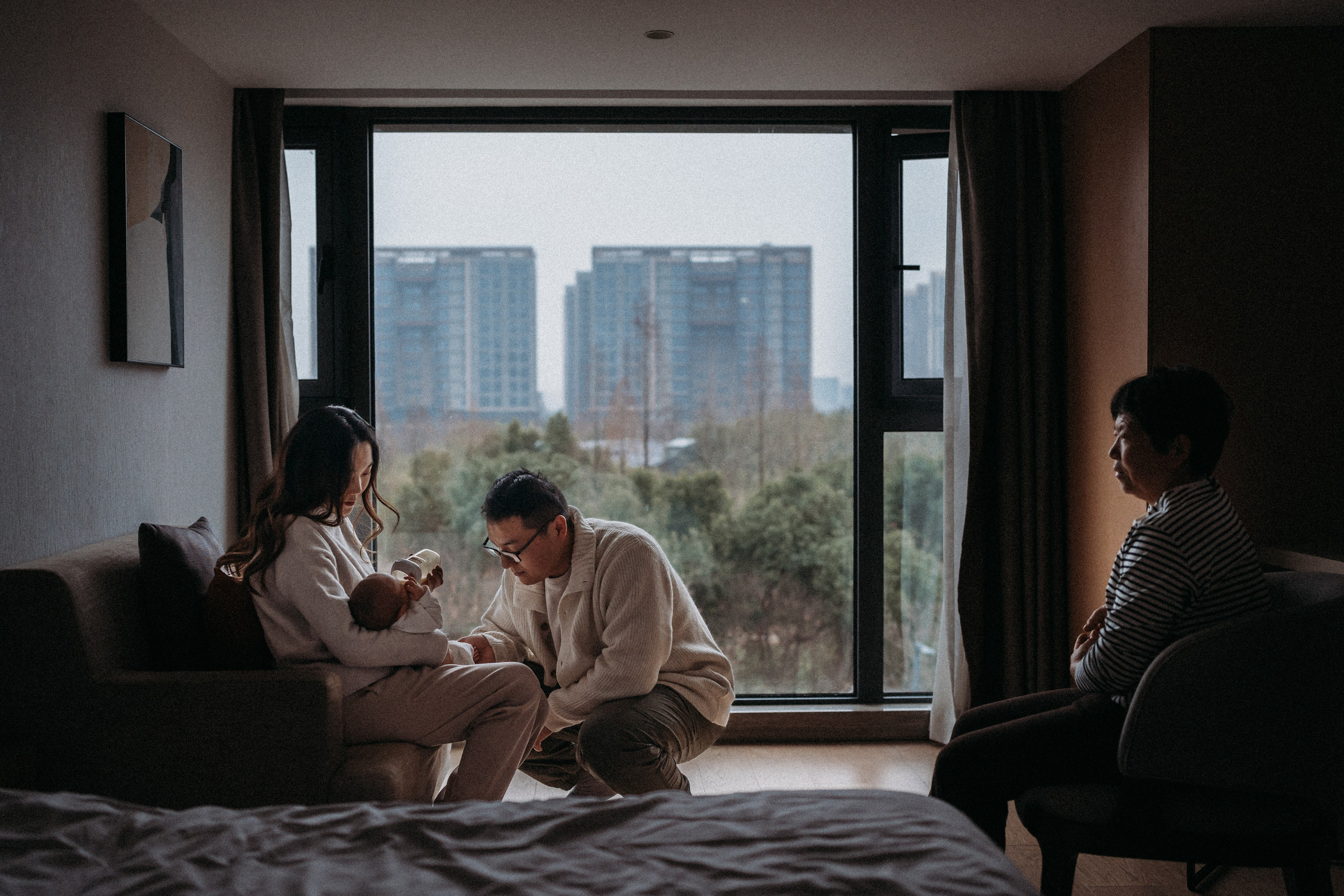 Fresh 48 & 新生儿. Family Photographer Angie in Shanghai