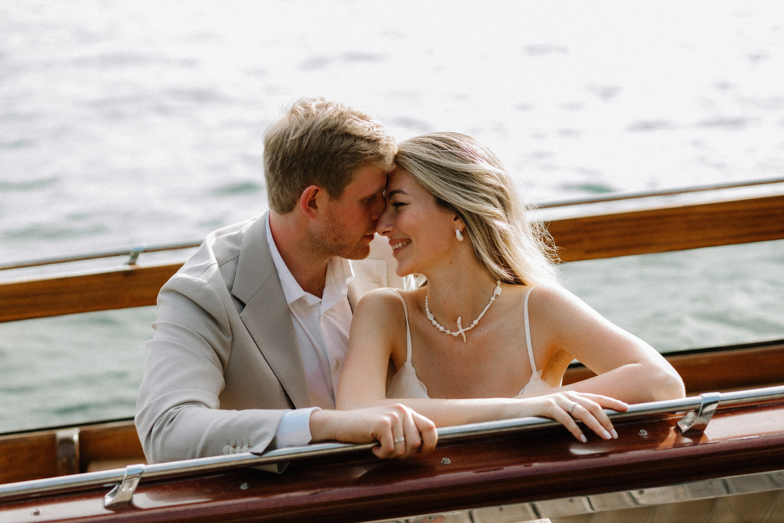 Lake Como Elopement Photography | Boat & Villa Monastero Wedding. Photographer in Italy Anna Linnik