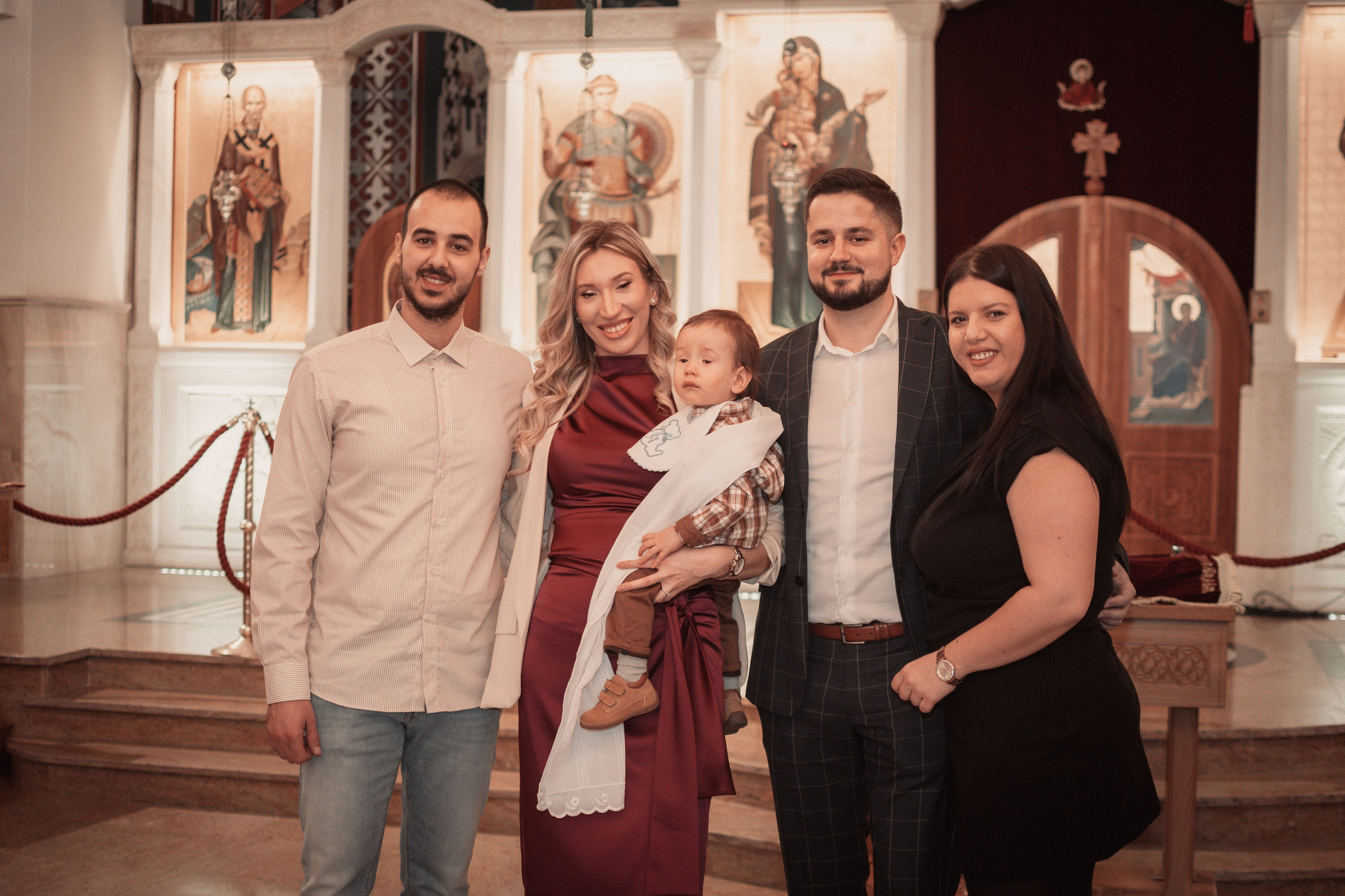 Andrej, krštenje i rođendan. BambinaaPhotography