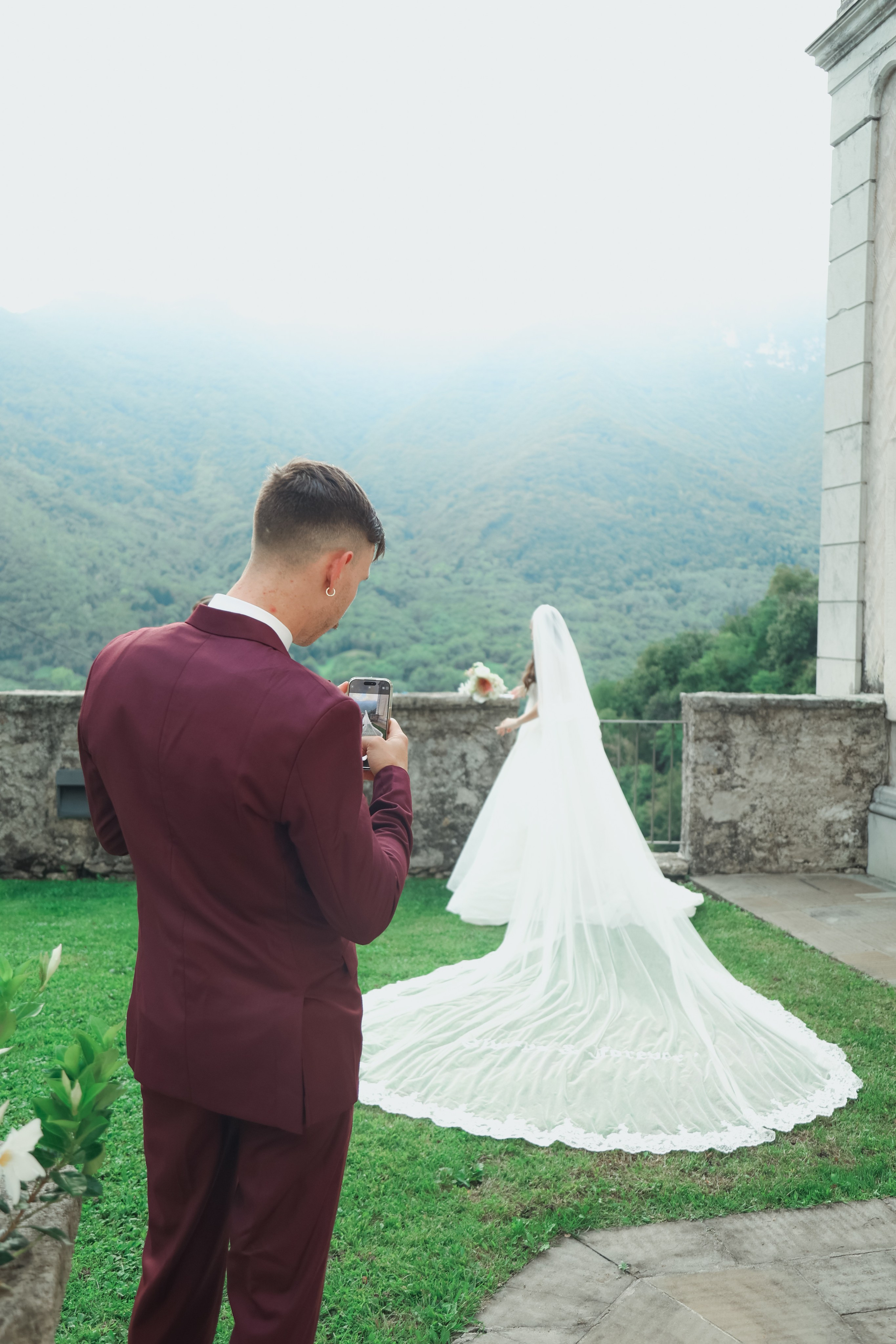 An American Wedding at CastelBrando. Photographer in Venice, Viktoria Antonova