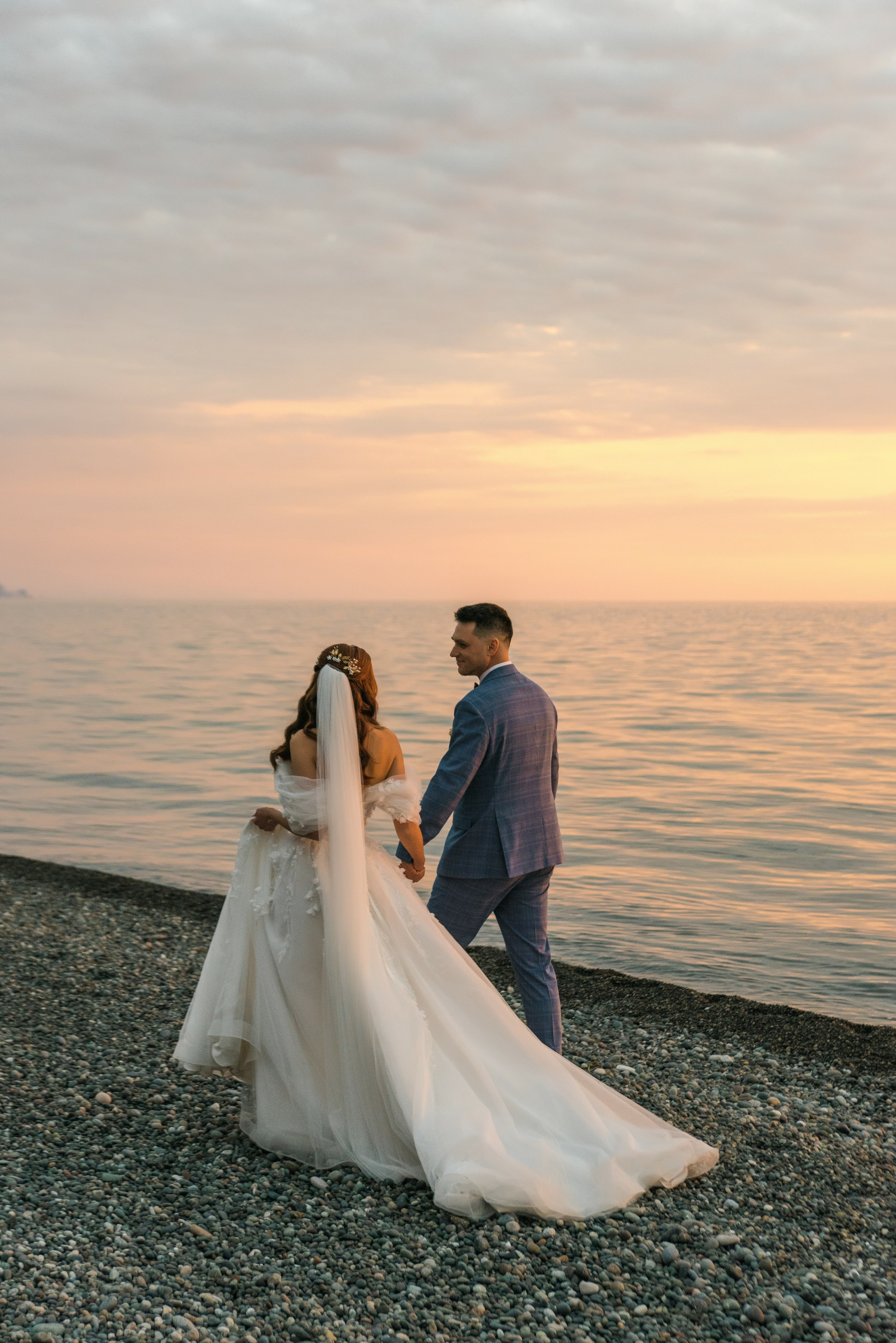 Свадьба на море в Батуми. Свадебные фотографы в Грузии, Армении. Макс Коваленко и Лара Татосян. Свадебный видеограф
