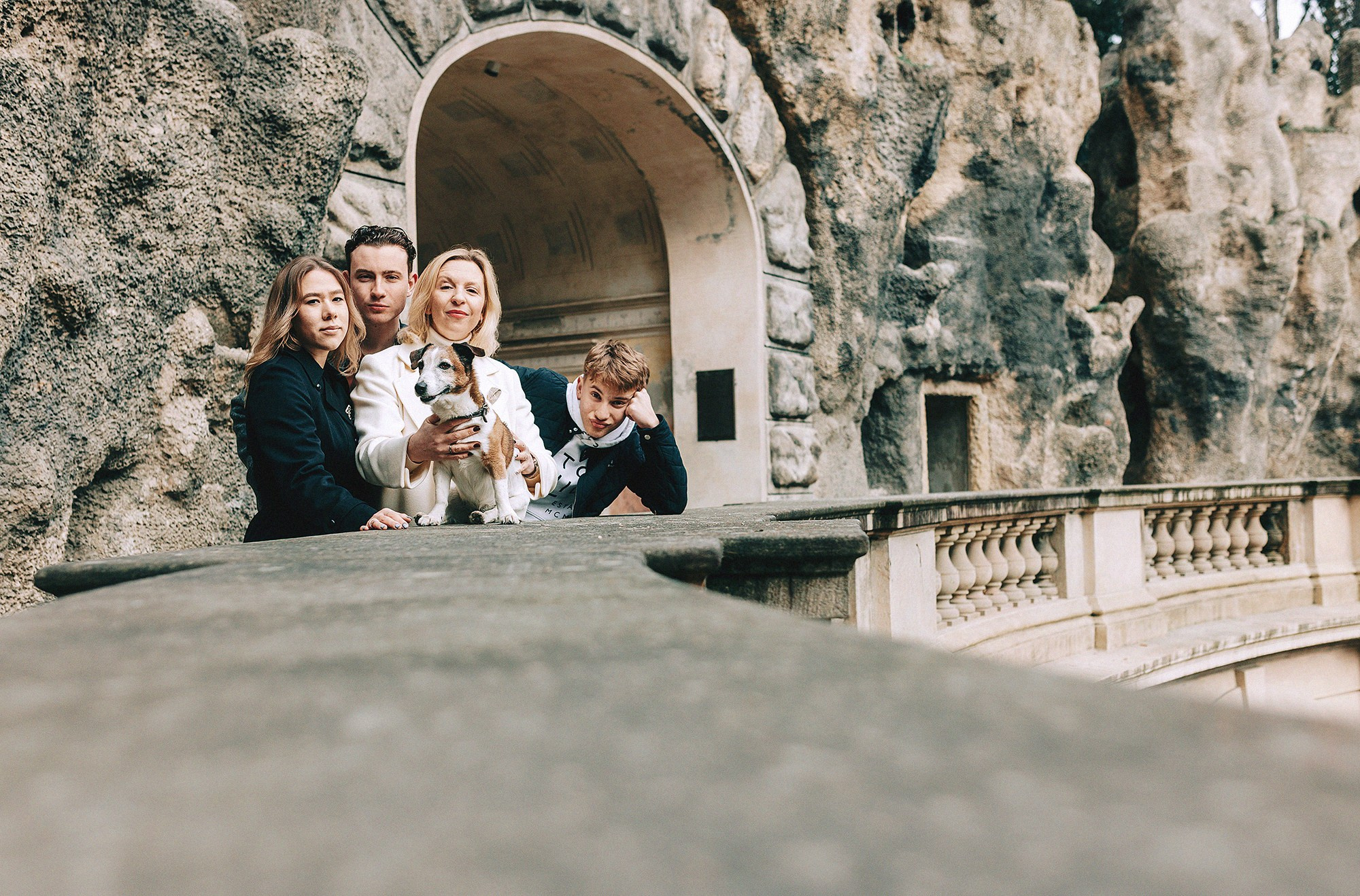 Наталья с семьей. Family and wedding photographer in Prague Natalia Fedori