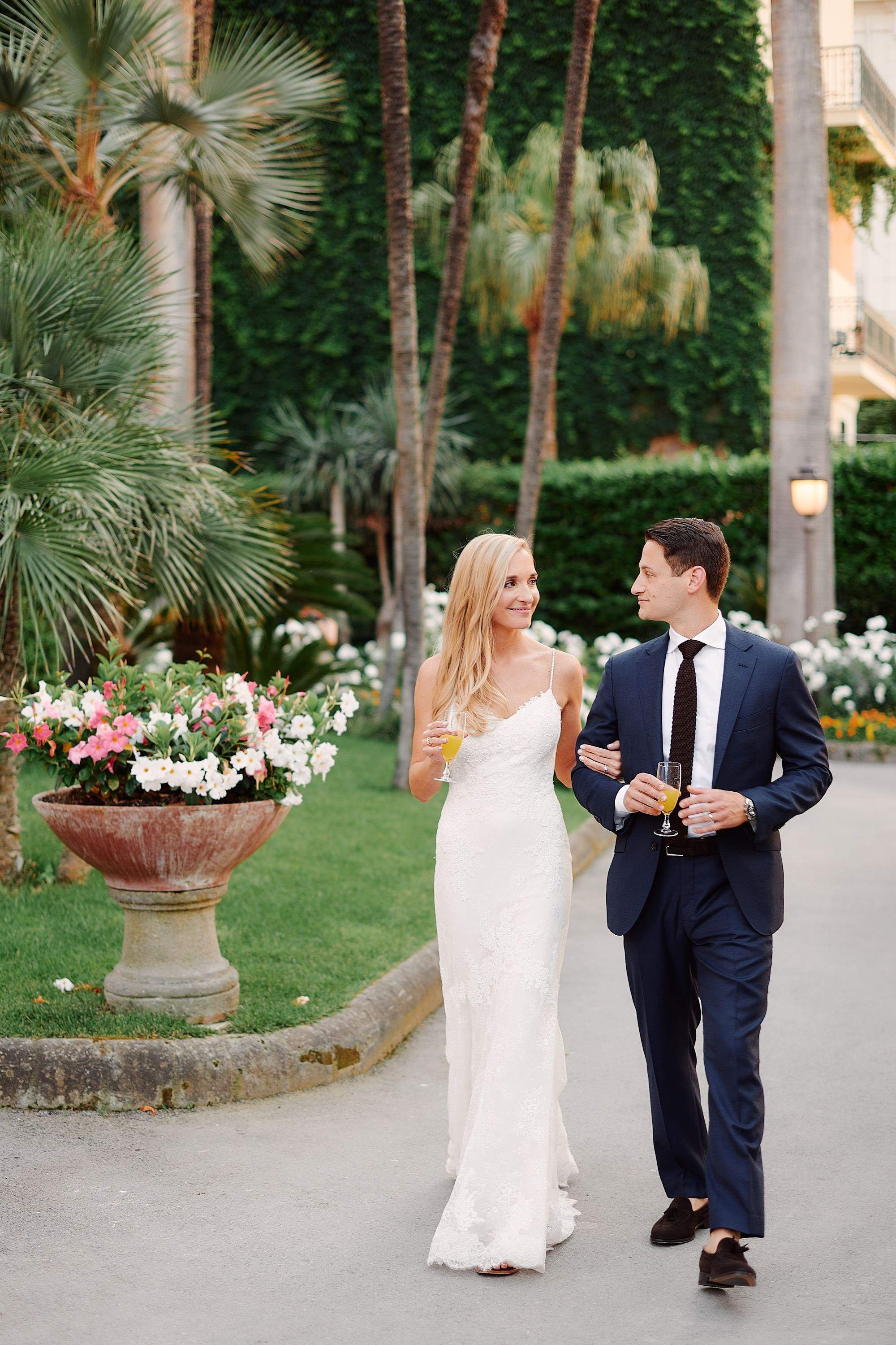 Wedding reception at Grand Hotel Royal Sorrento