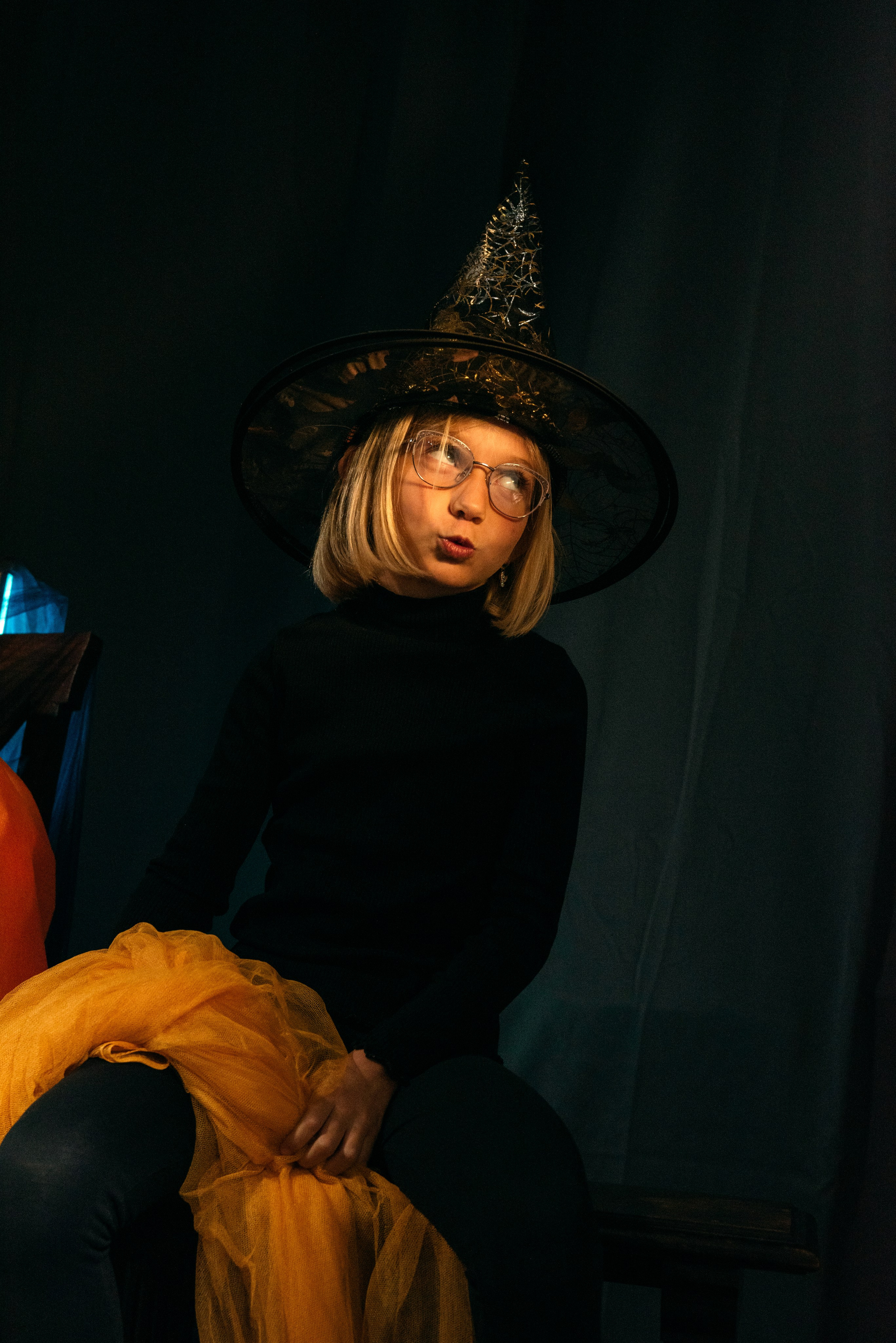 Servizio fotografico Halloween in studio bambini