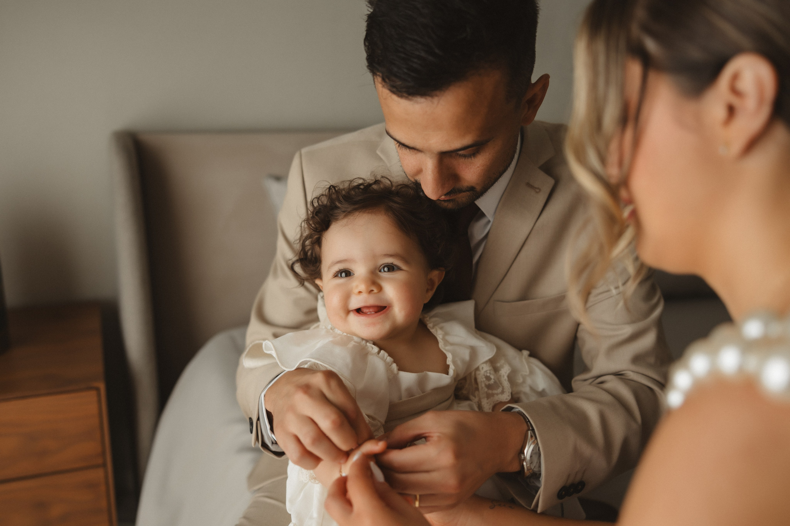 Batizado da Sara. Fotógrafa de Casamentos e Família em Braga — Alexandra Mieres Photography